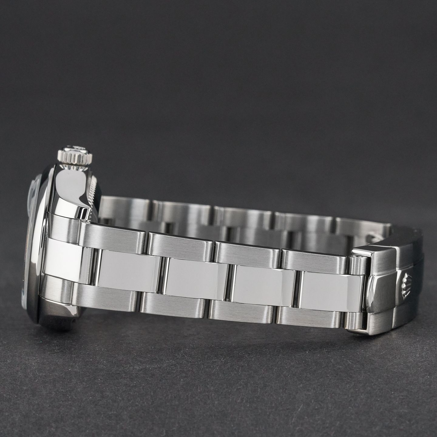 Rolex Lady-Datejust 179160 (2010) - Zwart wijzerplaat 26mm Staal (5/8)