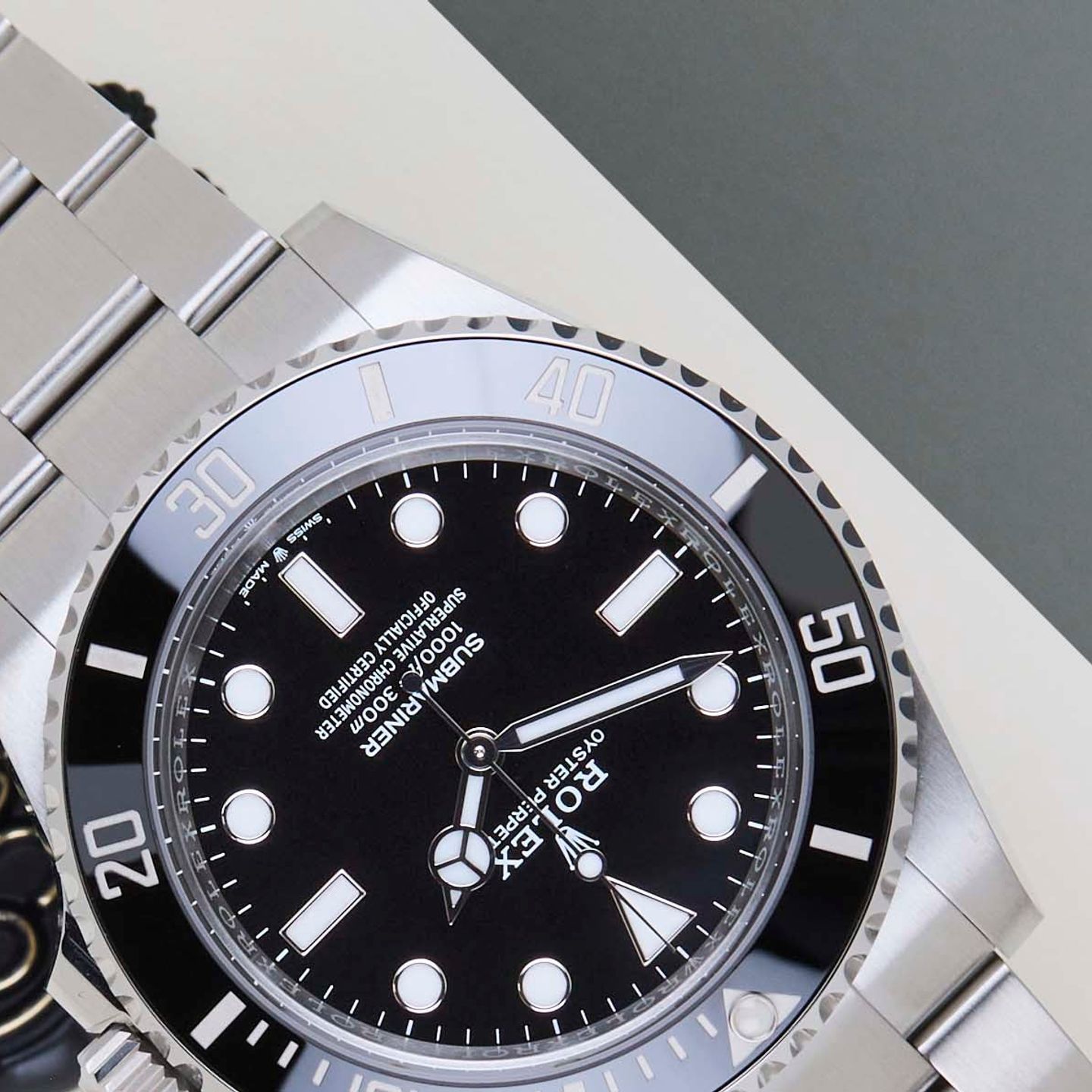 Rolex Submariner No Date 124060 (2026) - Black dial 41 mm Steel case (4/8)