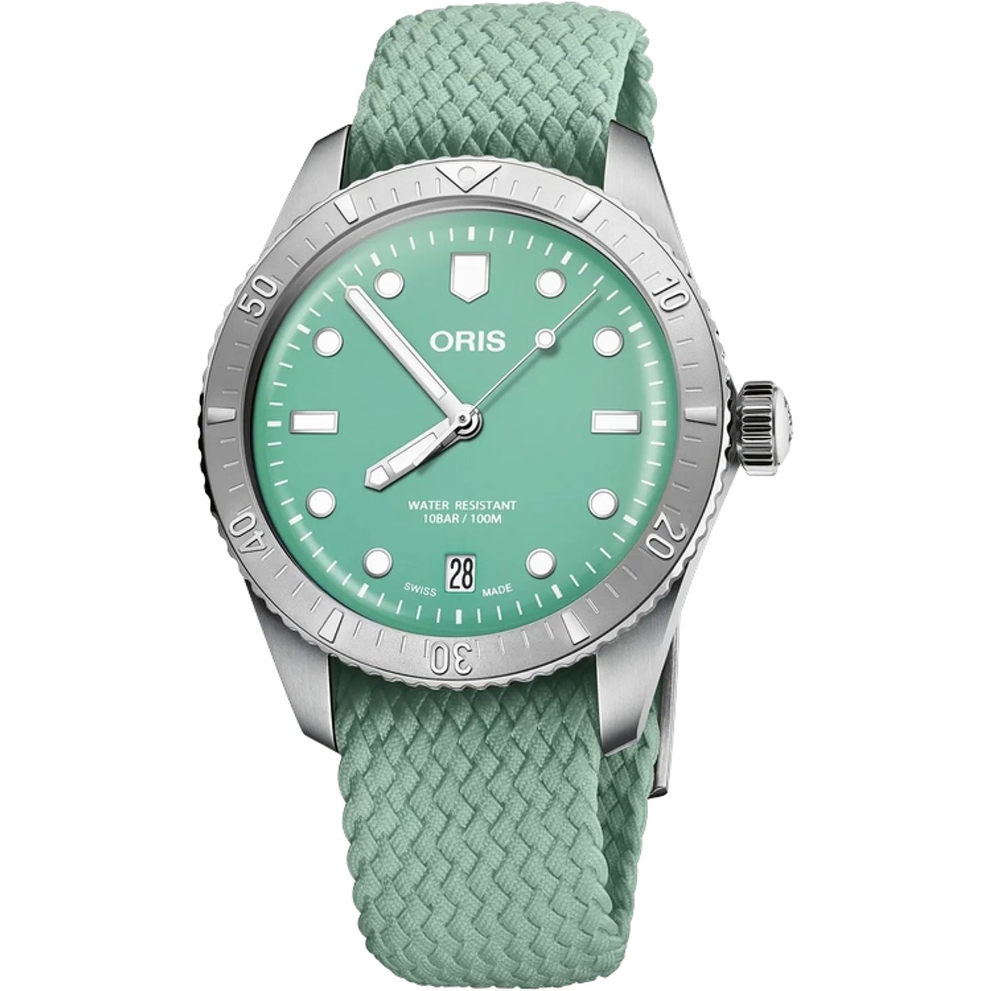 Oris Divers Sixty Five 01 733 7771 4057-07 3 19 03S (2025) - Groen wijzerplaat 38mm Staal (1/1)