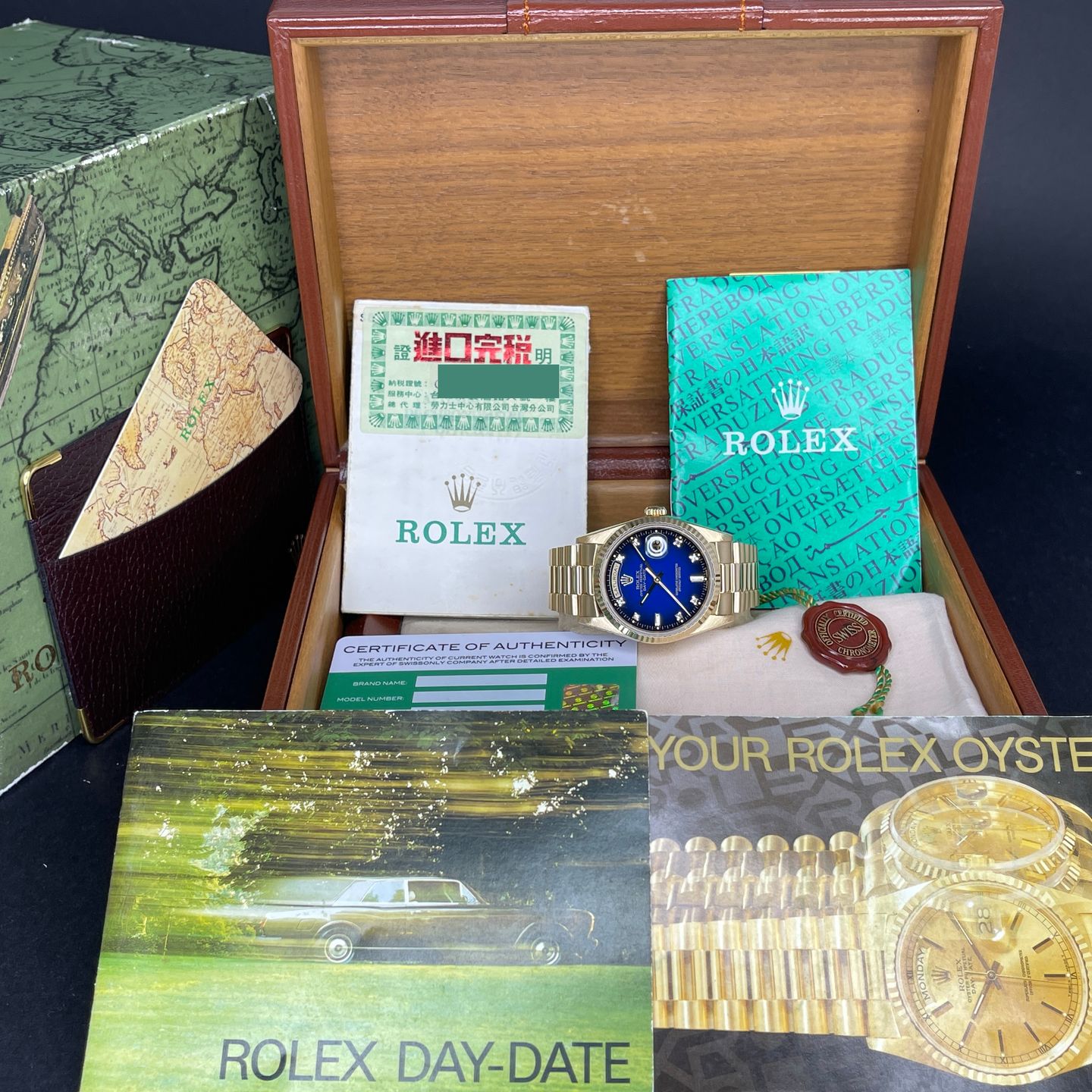 Rolex Day-Date 36 18238 (1993) - 36 mm Yellow Gold case (2/8)