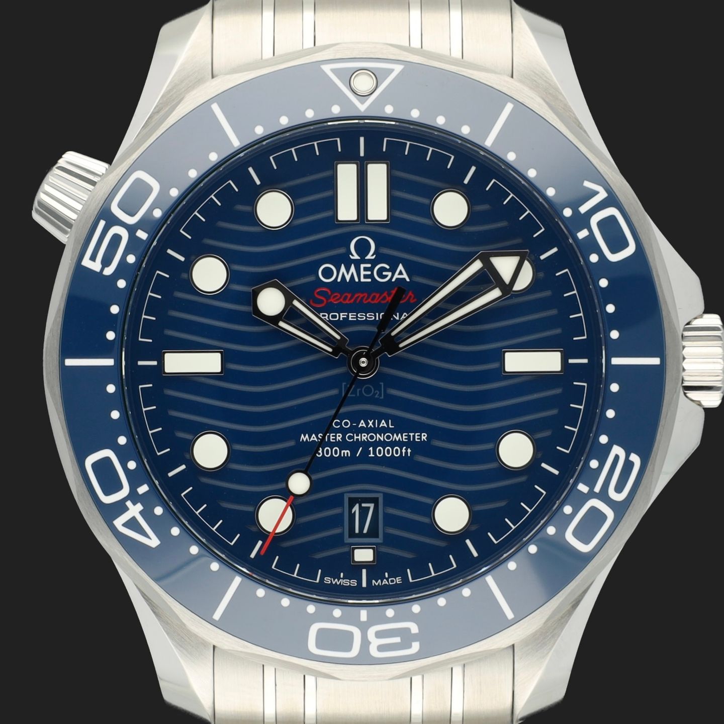 Omega Seamaster Diver 300 M 210.30.42.20.03.001 (2023) - Blue dial 42 mm Steel case (2/8)