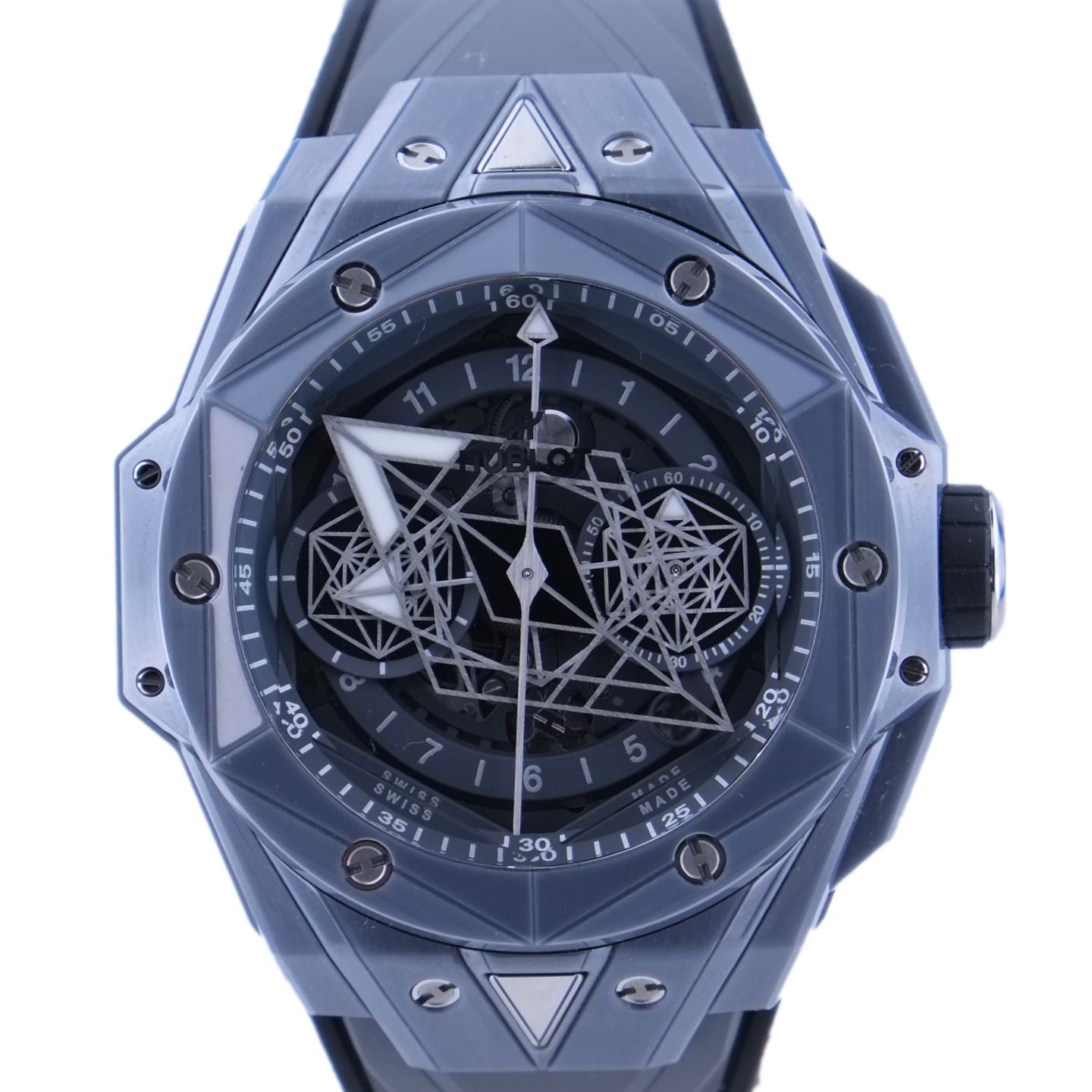 Hublot Big Bang 418.FX.8007.RX.MXM21/418FX8007RXMXM21 (2022) - Black dial 45 mm Ceramic case (1/1)