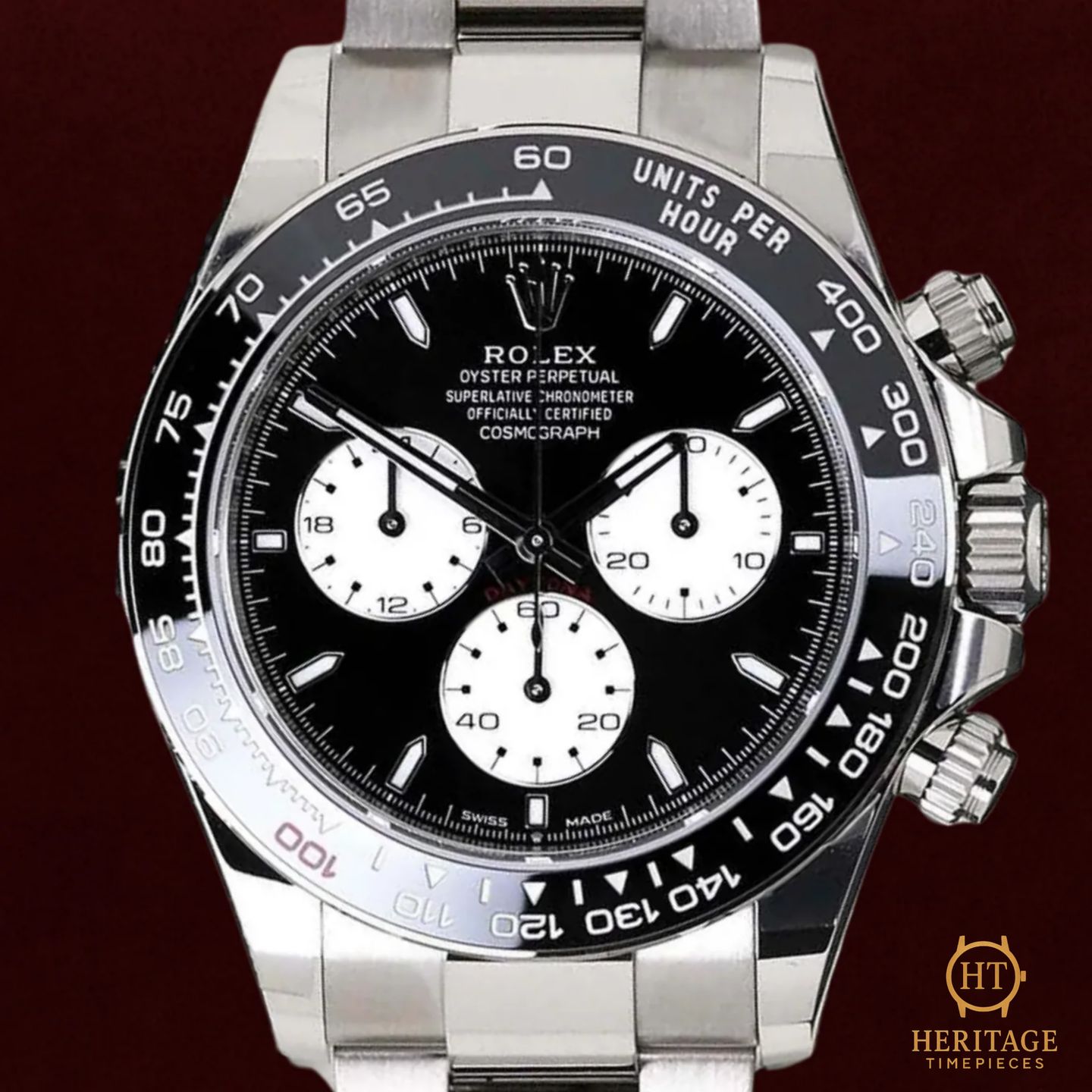 Rolex Daytona 126529LN (2024) - Black dial 40 mm White Gold case (1/8)
