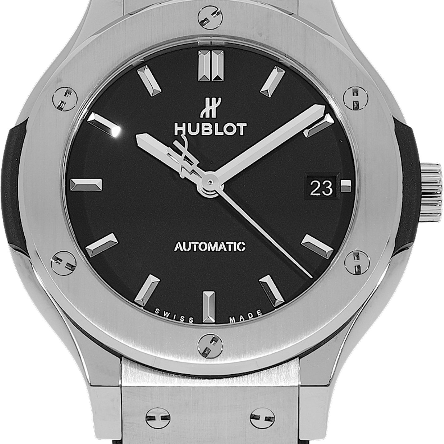 Hublot Classic Fusion 565.NX.1171.RX (2017) - Black dial 38 mm Titanium case (2/5)