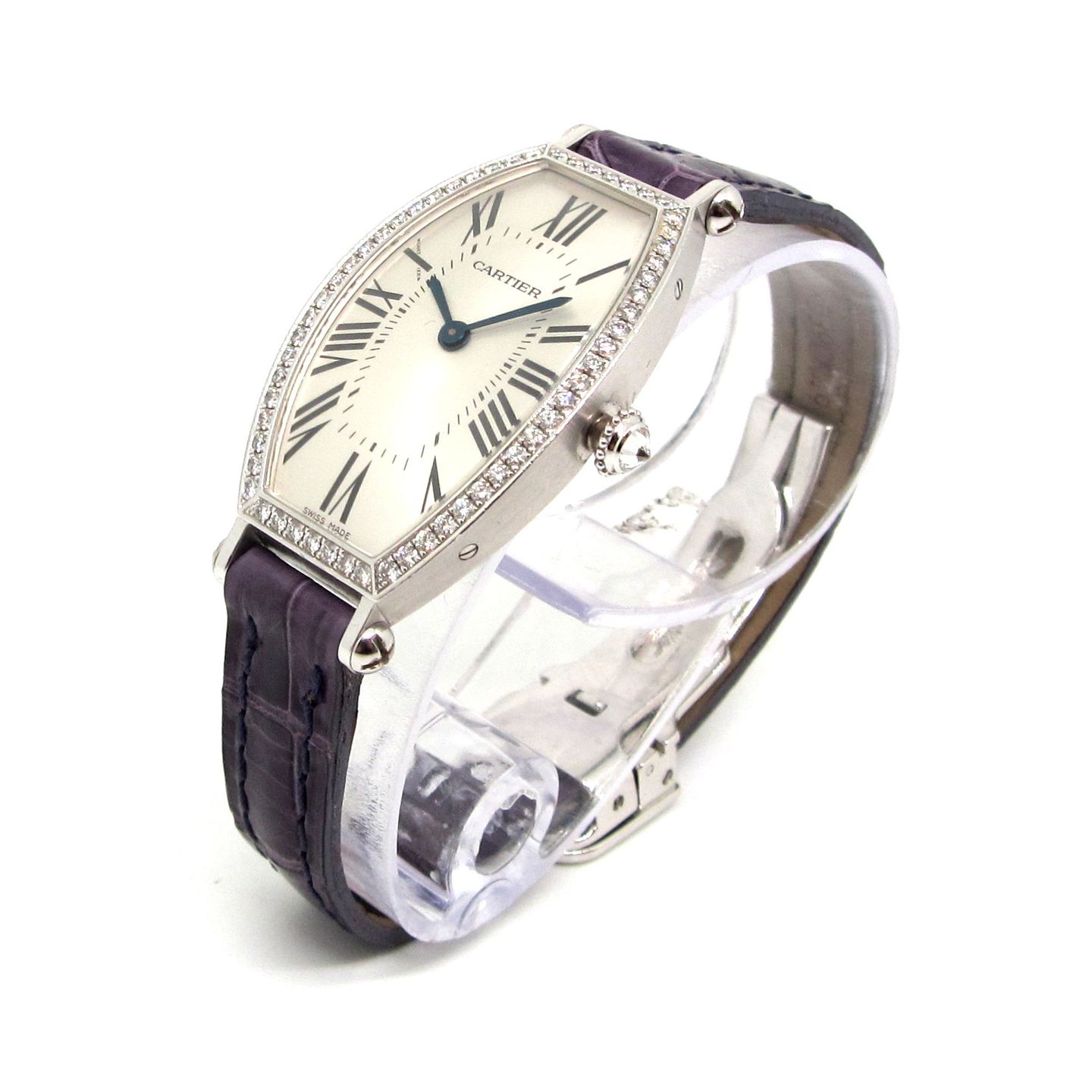 Cartier Tonneau 2711 (2007) - 21mm Witgoud (5/5)