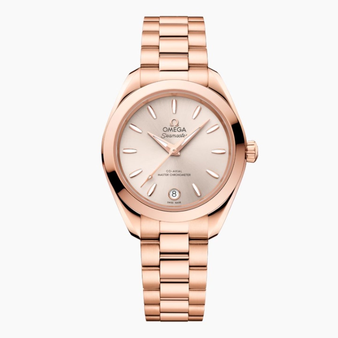 Omega Seamaster Aqua Terra 220.50.30.20.09.001 (2025) - Pink dial 30 mm Rose Gold case (1/1)