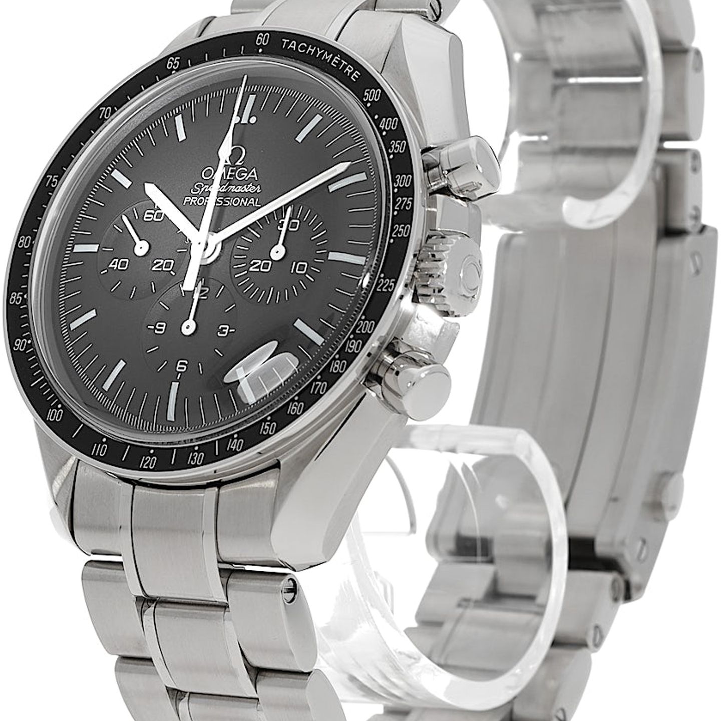 Omega Speedmaster Professional Moonwatch 311.30.42.30.01.005 (2019) - Black dial 42 mm Steel case (3/5)