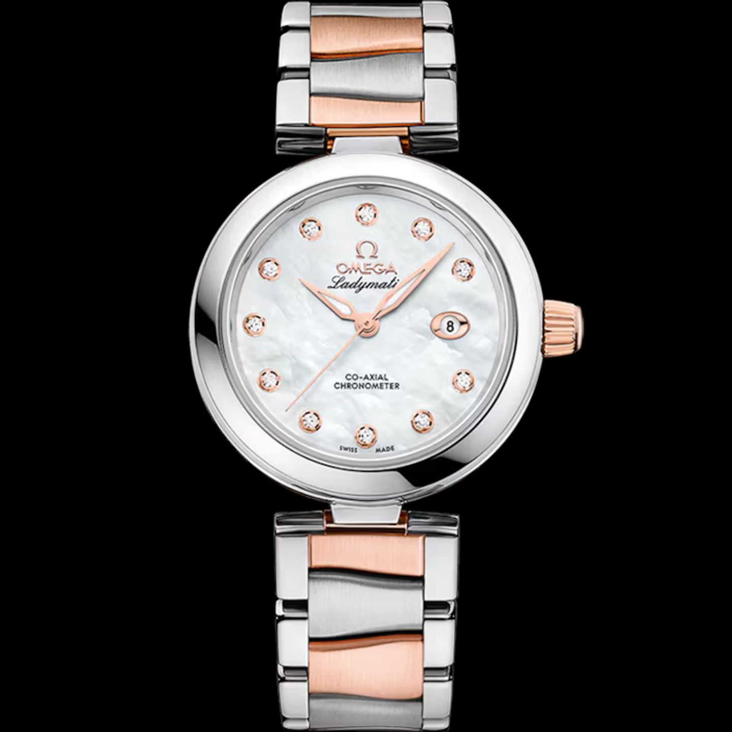 Omega De Ville Ladymatic 425.20.34.20.55.004 (2024) - Pearl dial 34 mm Steel case (1/1)