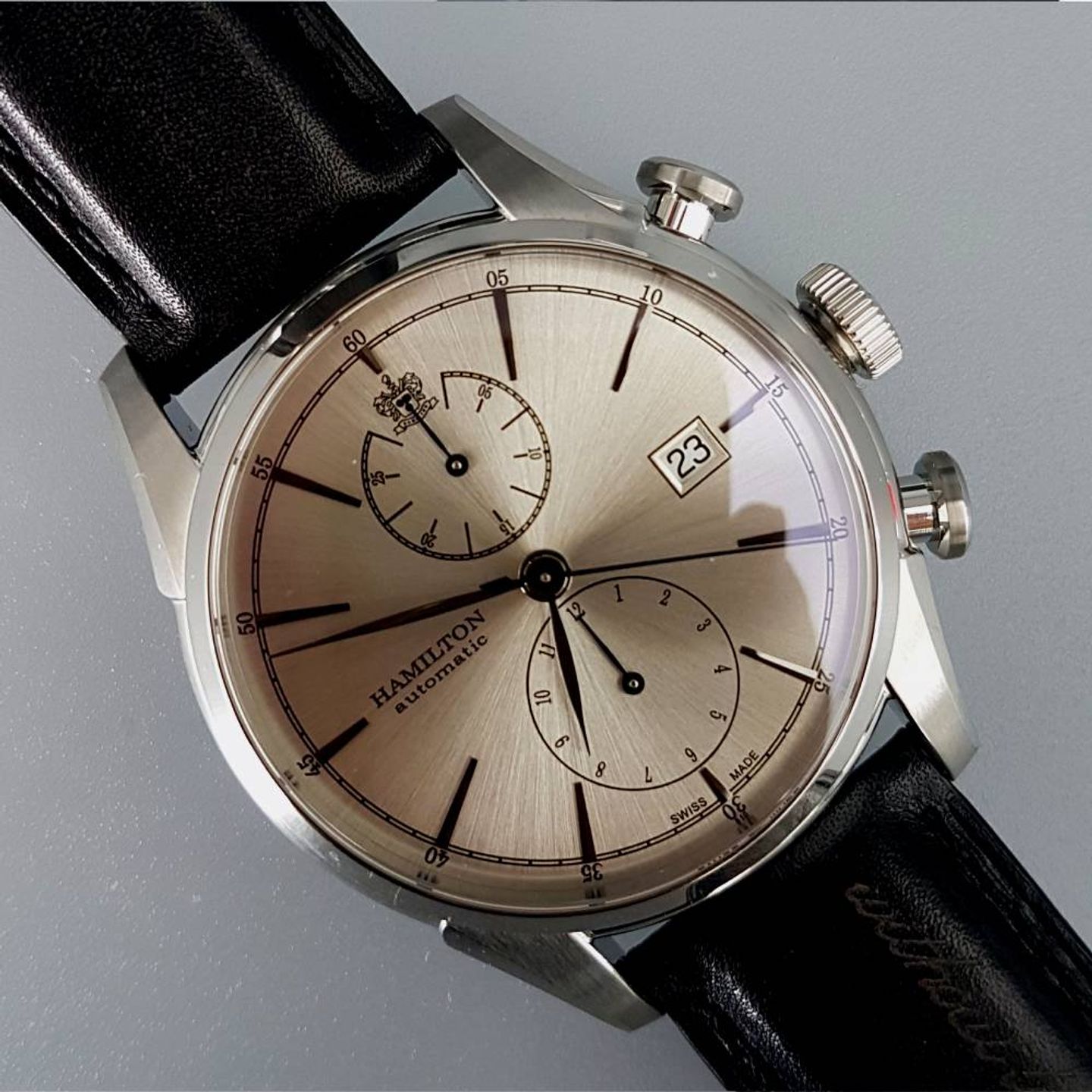 Hamilton Spirit of Liberty H32416781 (2025) - Silver dial 42 mm Steel case (1/8)