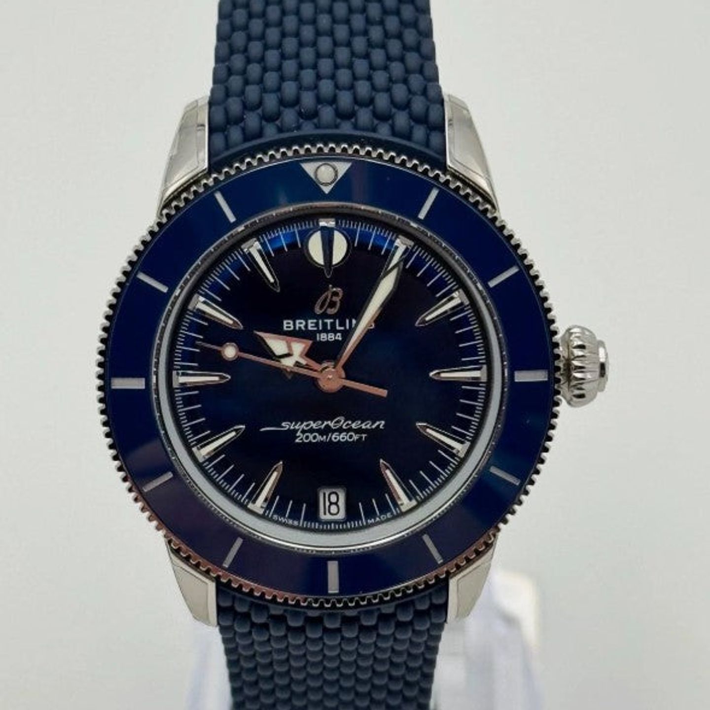 Breitling Superocean Heritage A10390161C1S1 (2025) - Blue dial 36 mm Steel case (1/1)