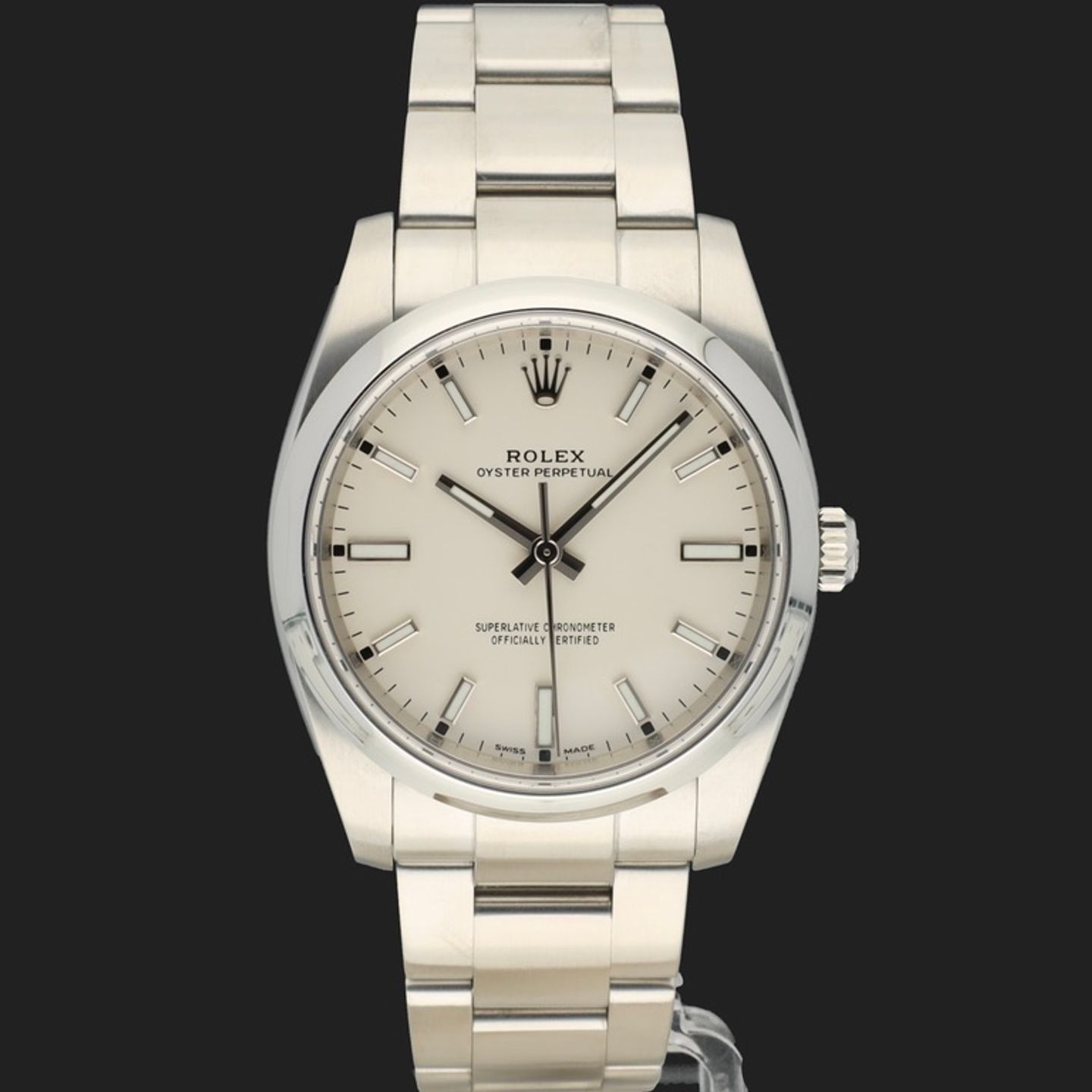 Rolex Oyster Perpetual 34 114200 (2018) - 34 mm Steel case (3/8)