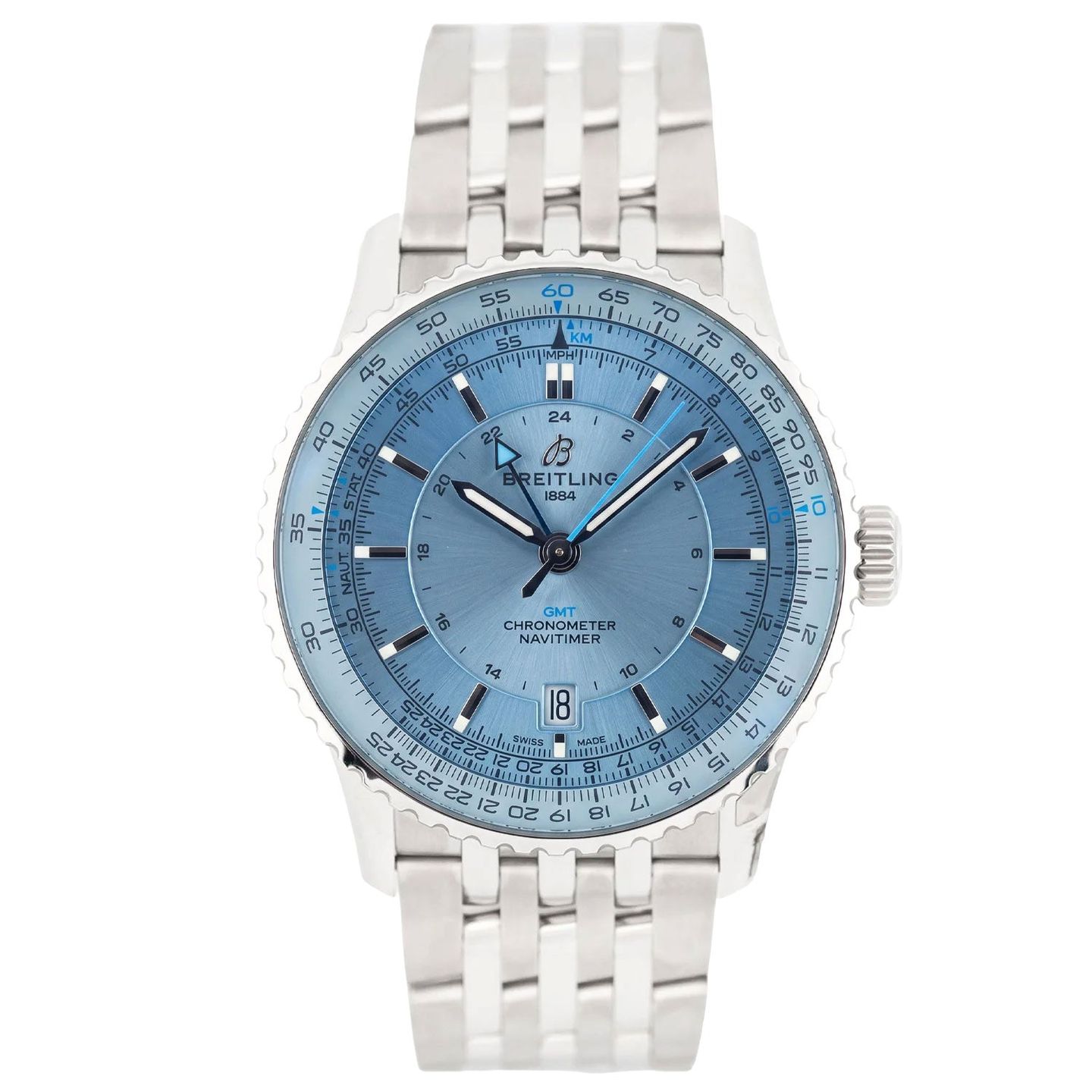 Breitling Navitimer A17329171C1A1 (2026) - 41mm Staal (1/8)