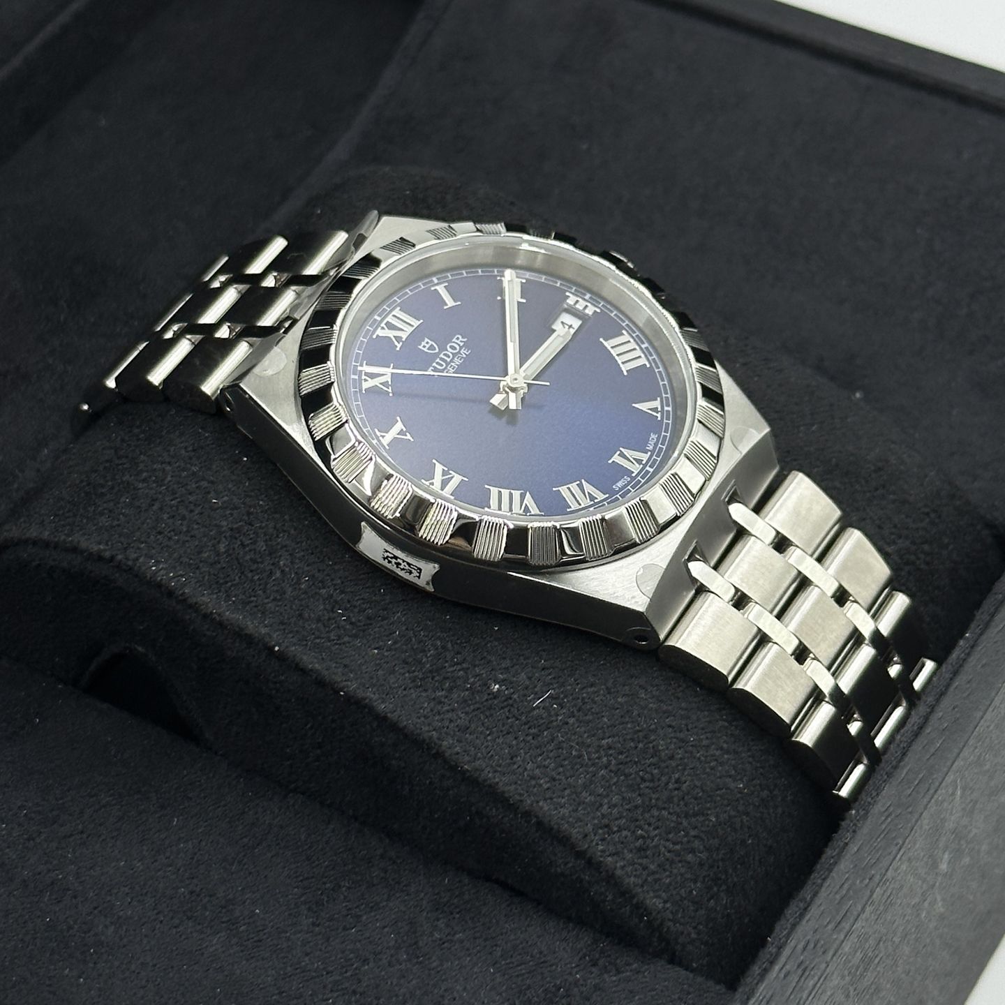 Tudor Royal 28500-0005 (2023) - Blauw wijzerplaat 38mm Staal (8/8)