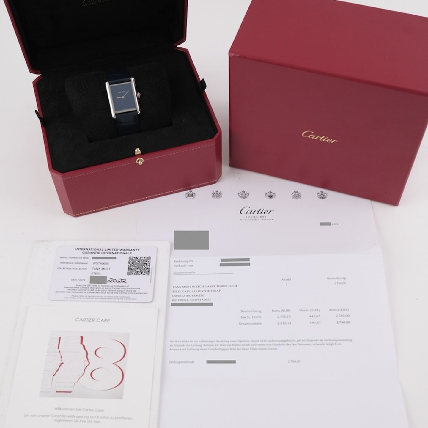 Cartier Tank WSTA0055 - (8/8)