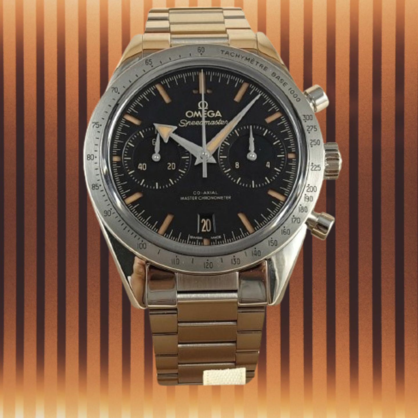 Omega Speedmaster '57 332.10.41.51.01.001 (2024) - Black dial 41 mm Steel case (1/8)