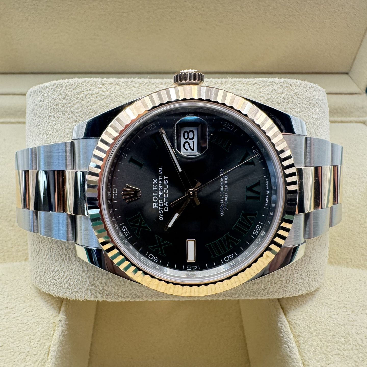 Rolex Datejust 41 126331 (2021) - Grey dial 41 mm Steel case (8/8)