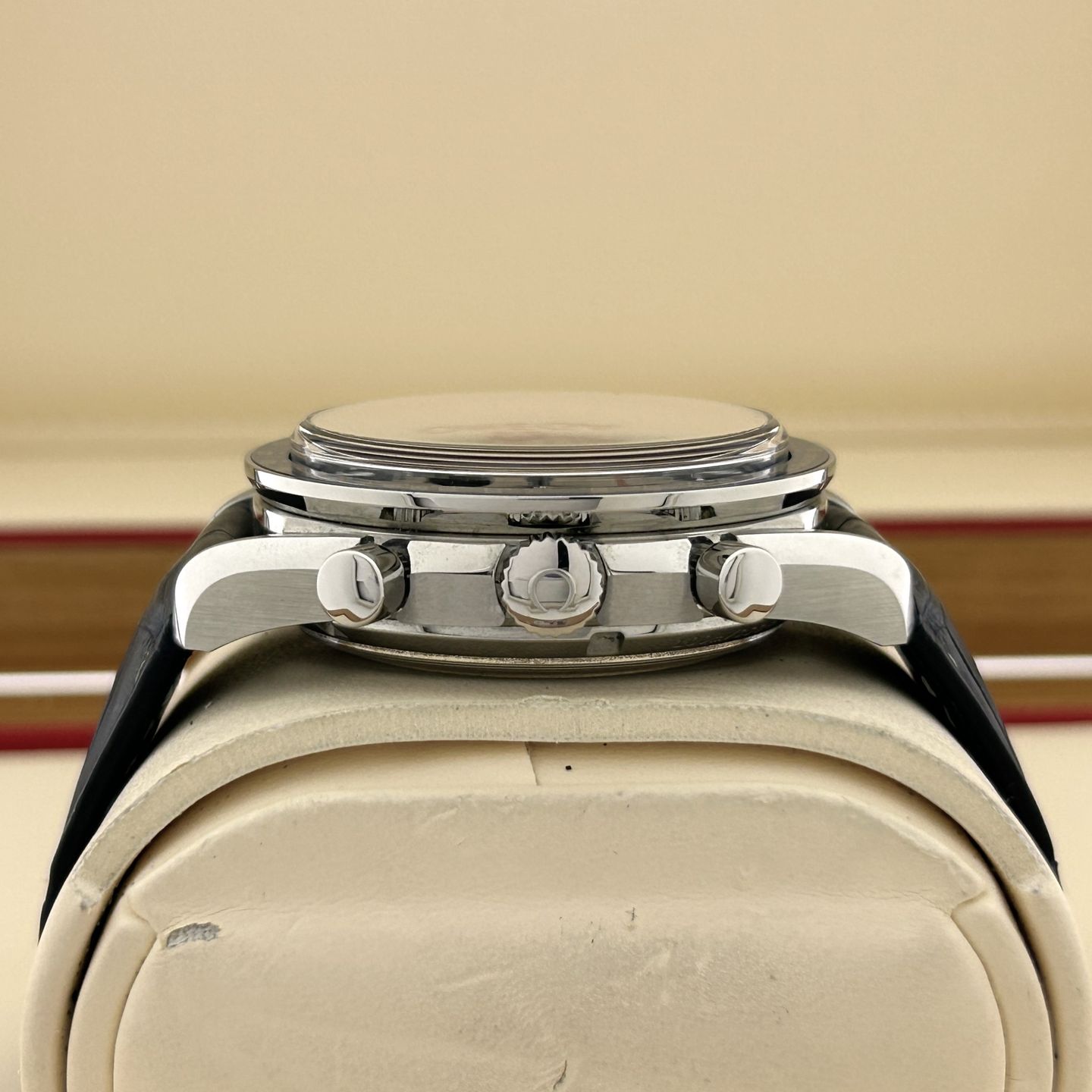 Omega Speedmaster Moonphase 304.33.44.52.03.001 (2017) - Blue dial 44 mm Steel case (3/8)