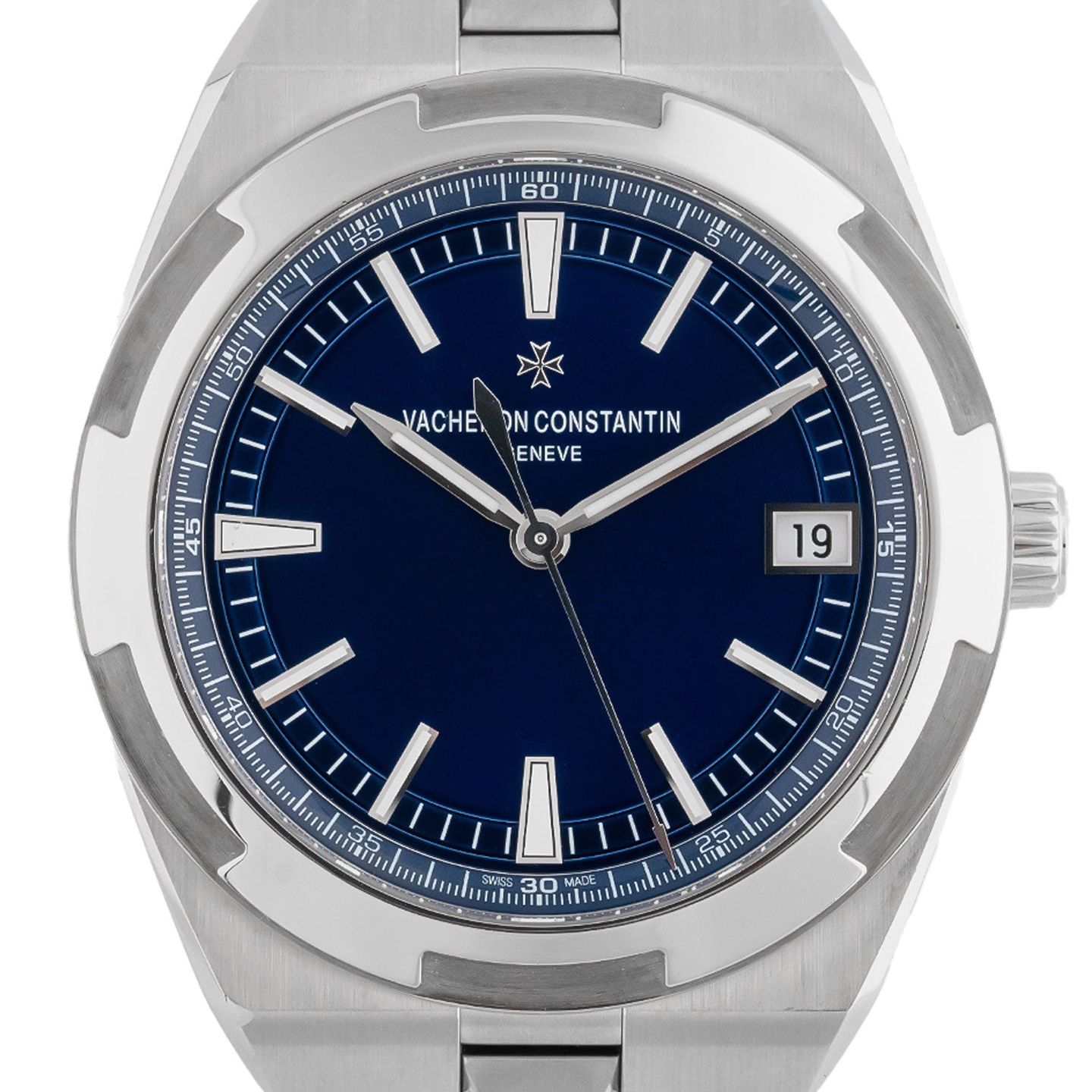 Vacheron Constantin Overseas 4500V/110A-B128 (Onbekend (willekeurig serienummer)) - Blauw wijzerplaat 42mm Staal (2/7)
