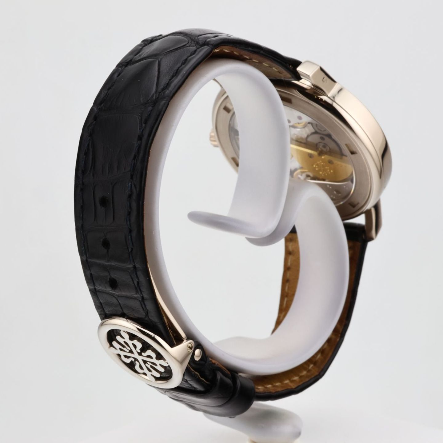 Patek Philippe Complications 5055G-001 (1998) - Zwart wijzerplaat 37mm Witgoud (7/8)