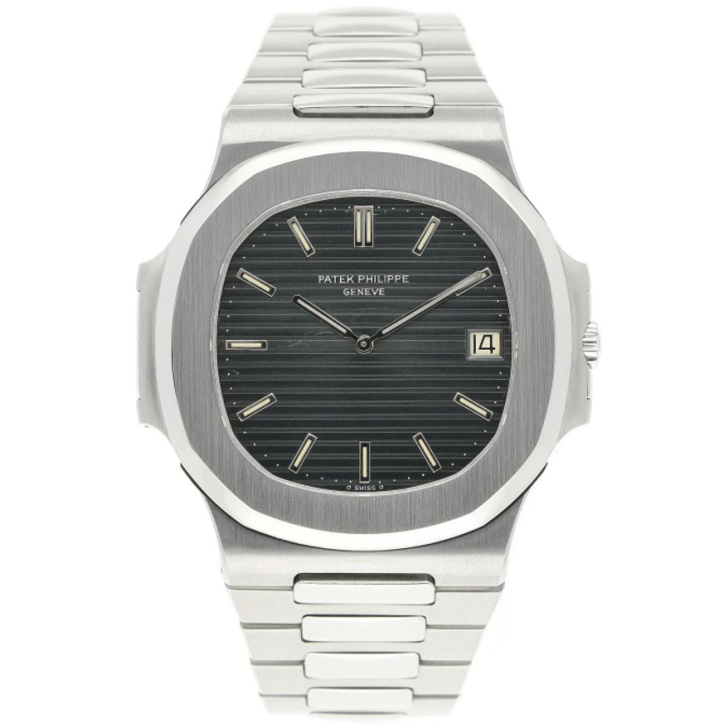 Patek Philippe Nautilus 3700/1A (1981) - Blue dial 40 mm Steel case (1/7)