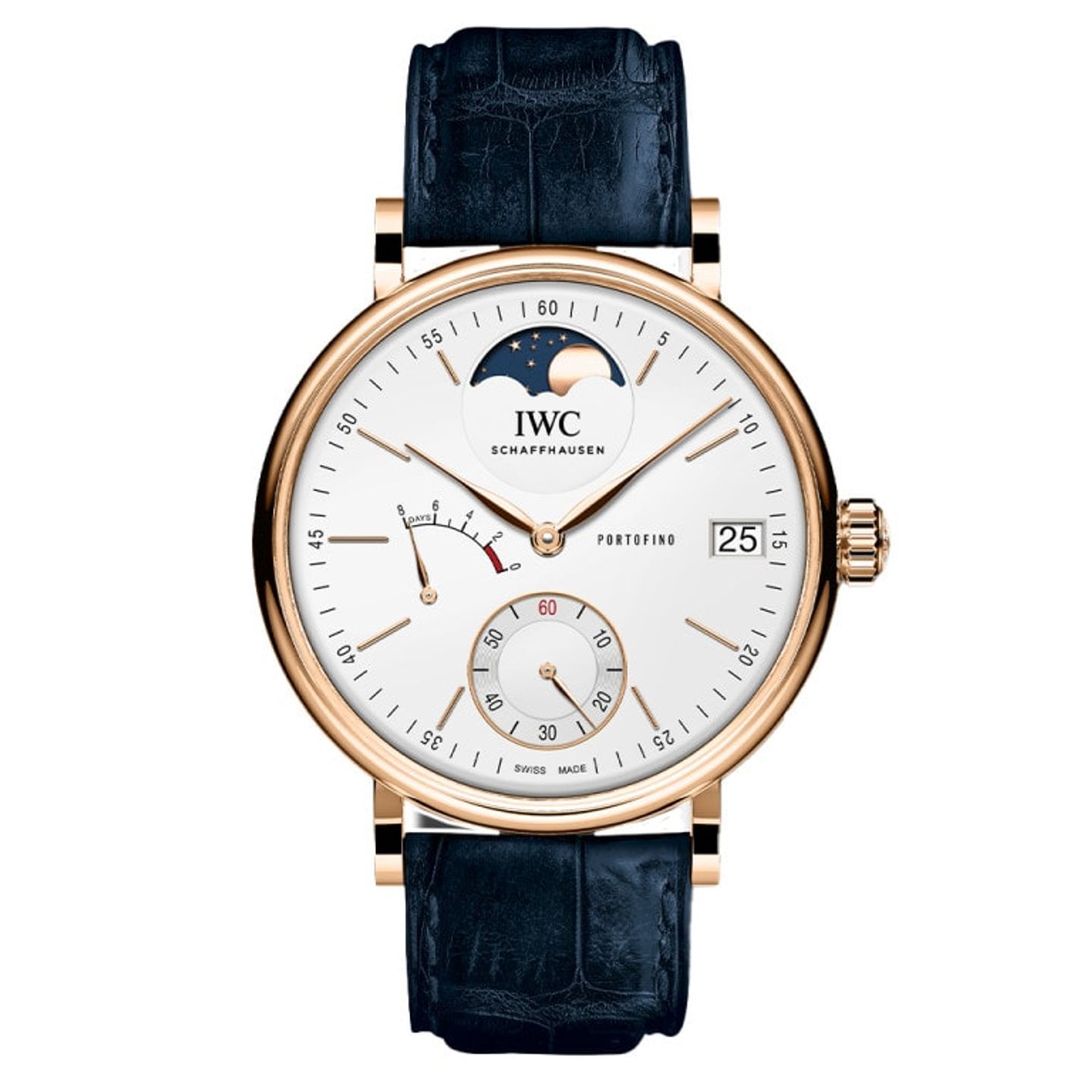 IWC Portofino Hand-Wound IW516409 (2025) - Silver dial 45 mm Red Gold case (1/1)