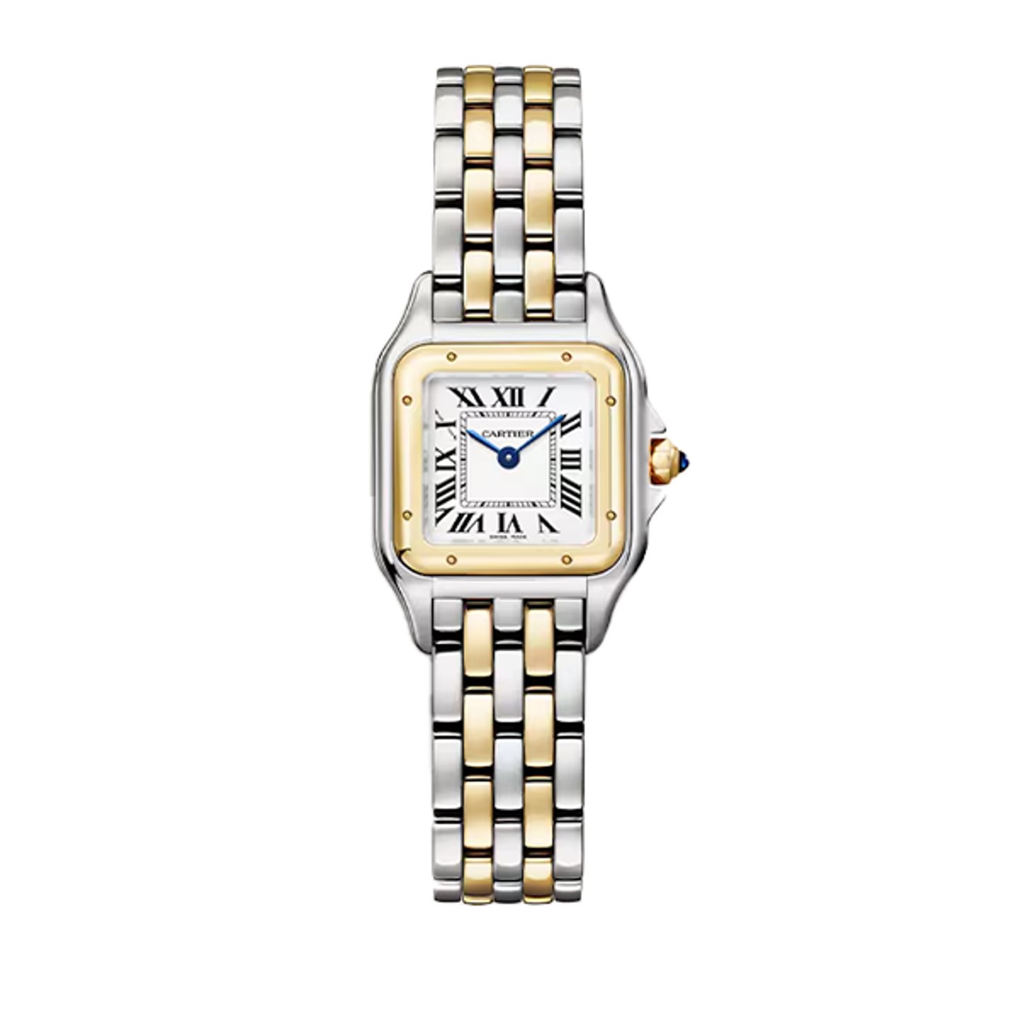Cartier Panthère W2PN0018 (2026) - White dial 30 mm Gold/Steel case (1/8)