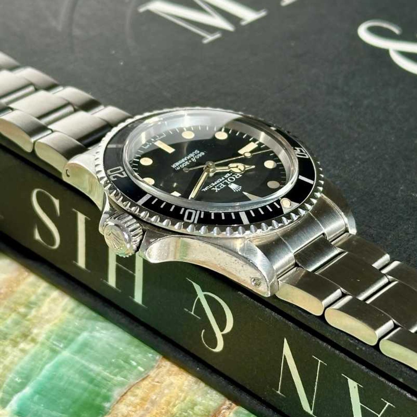 Rolex Submariner 5513 (1978) - Zwart wijzerplaat 40mm Staal (7/8)