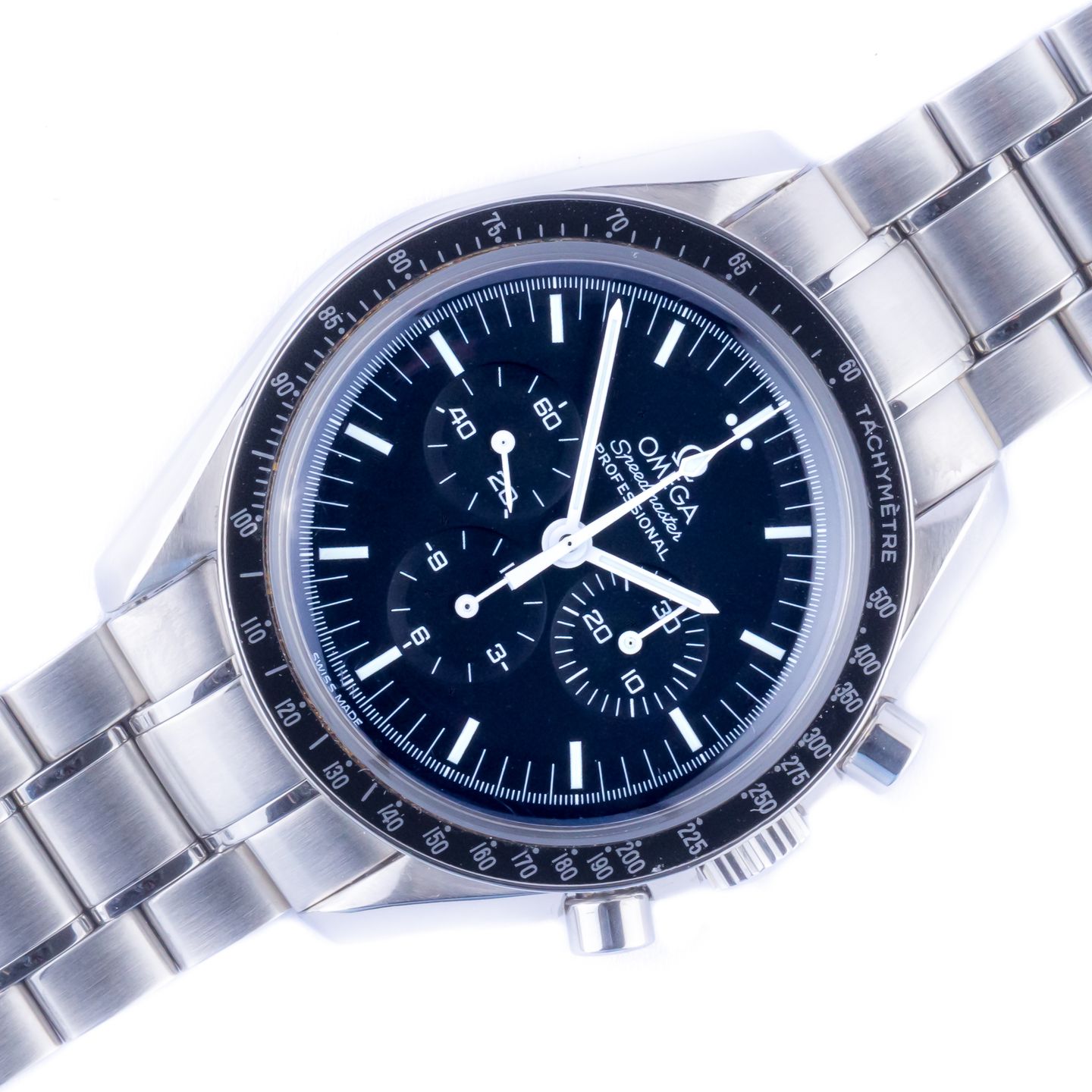 Omega Speedmaster Professional Moonwatch 3570.50.00 (2007) - Black dial 42 mm Steel case (1/8)