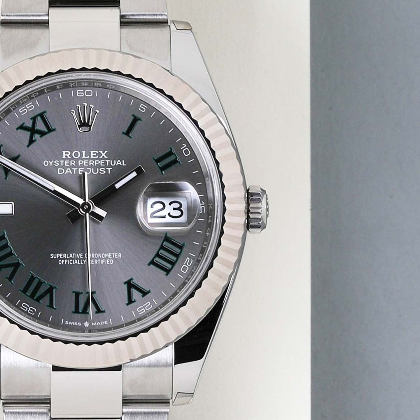 Rolex Datejust 41 126334 (2024) - Grijs wijzerplaat 41mm Staal (5/8)