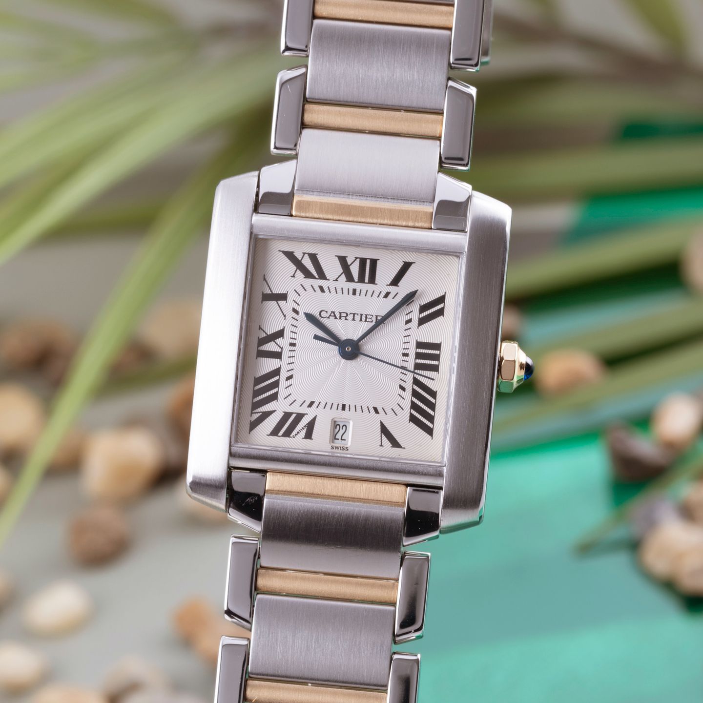 Cartier Tank Française W51005Q4 (2005) - 28 mm (3/8)