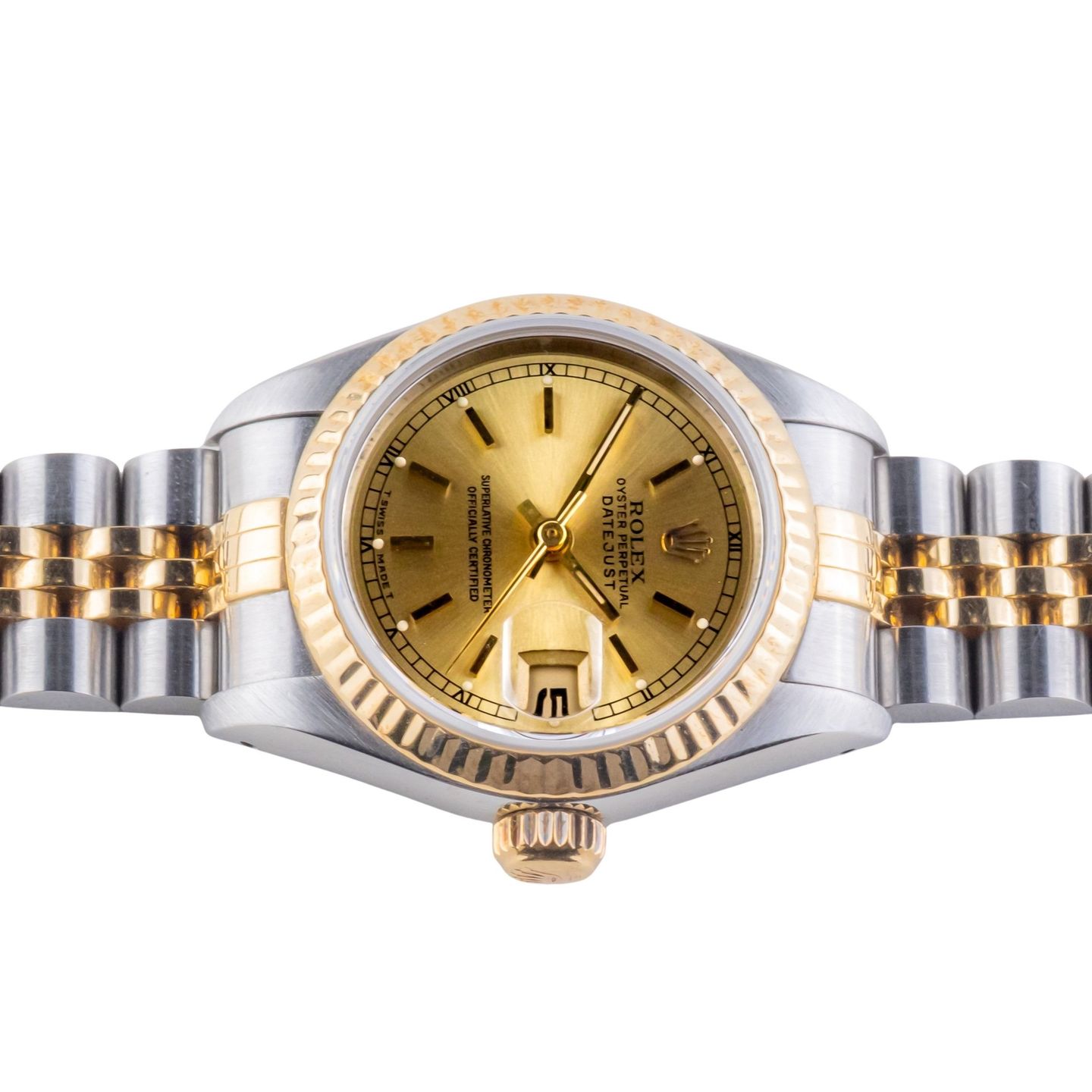 Rolex Lady-Datejust 69173 (1993) - 26mm Goud/Staal (6/8)