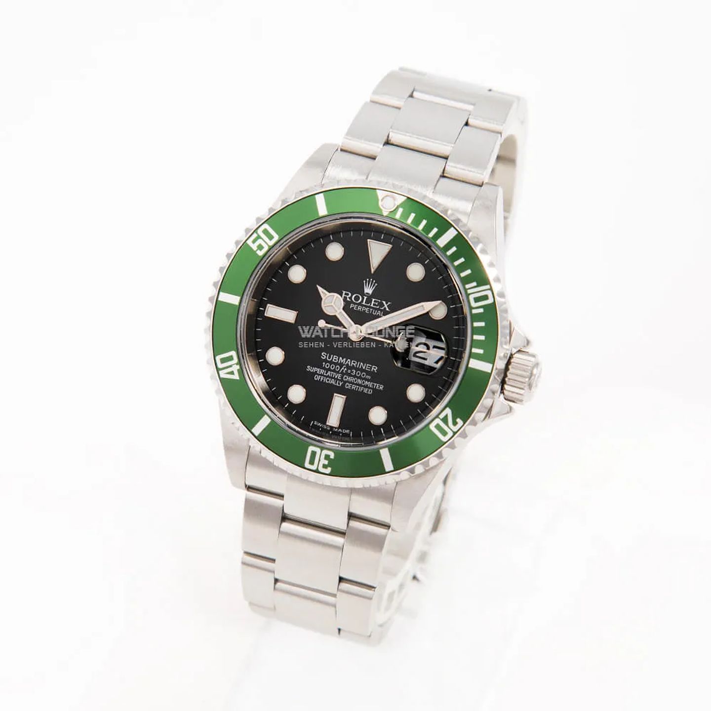 Rolex Submariner Date 16610LV (2007) - Black dial 40 mm Steel case (5/8)