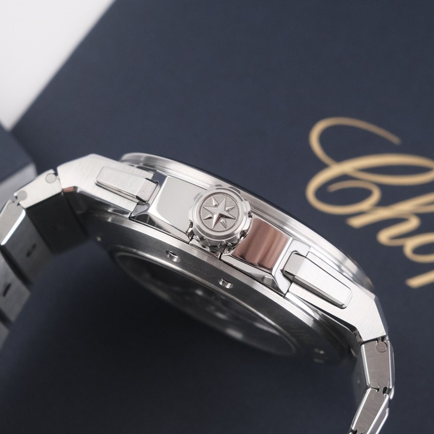 Chopard Alpine Eagle 298609-3001 (2021) - Blue dial 44 mm Steel case (6/8)