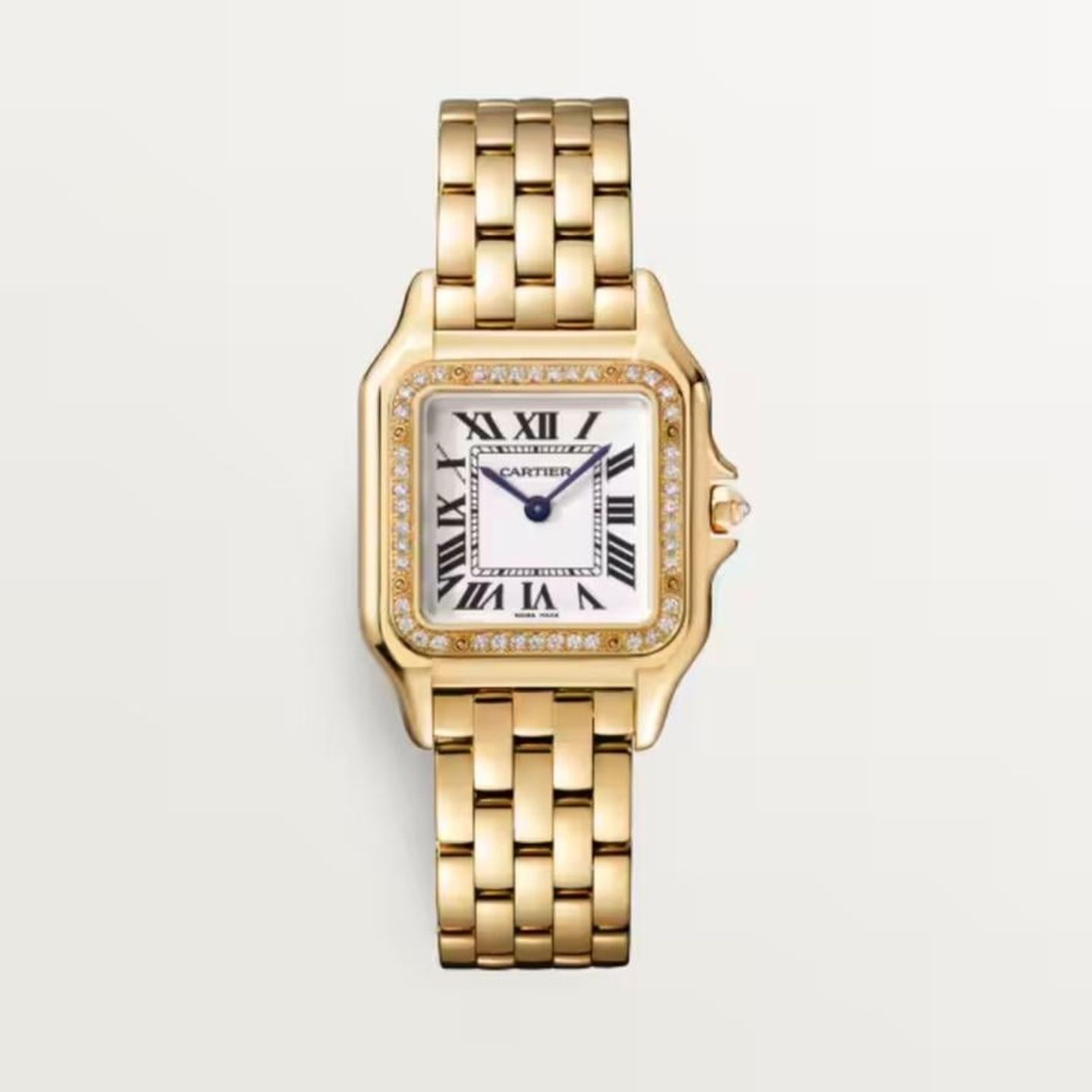 Cartier Panthère WJPN0016 (2025) - Zilver wijzerplaat 37mm Geelgoud (2/2)