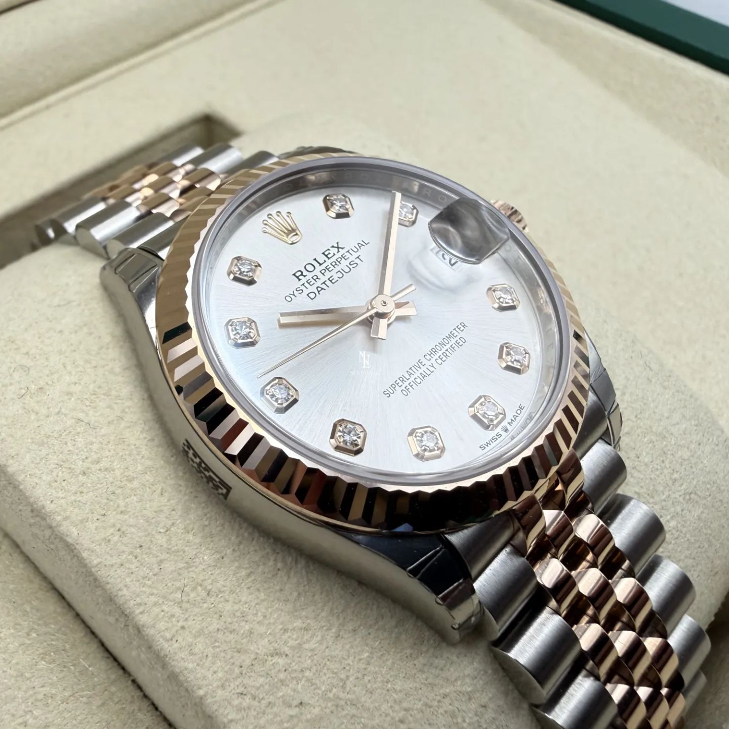 Rolex Datejust 31 278271 (2026) - 31mm Goud/Staal (8/8)