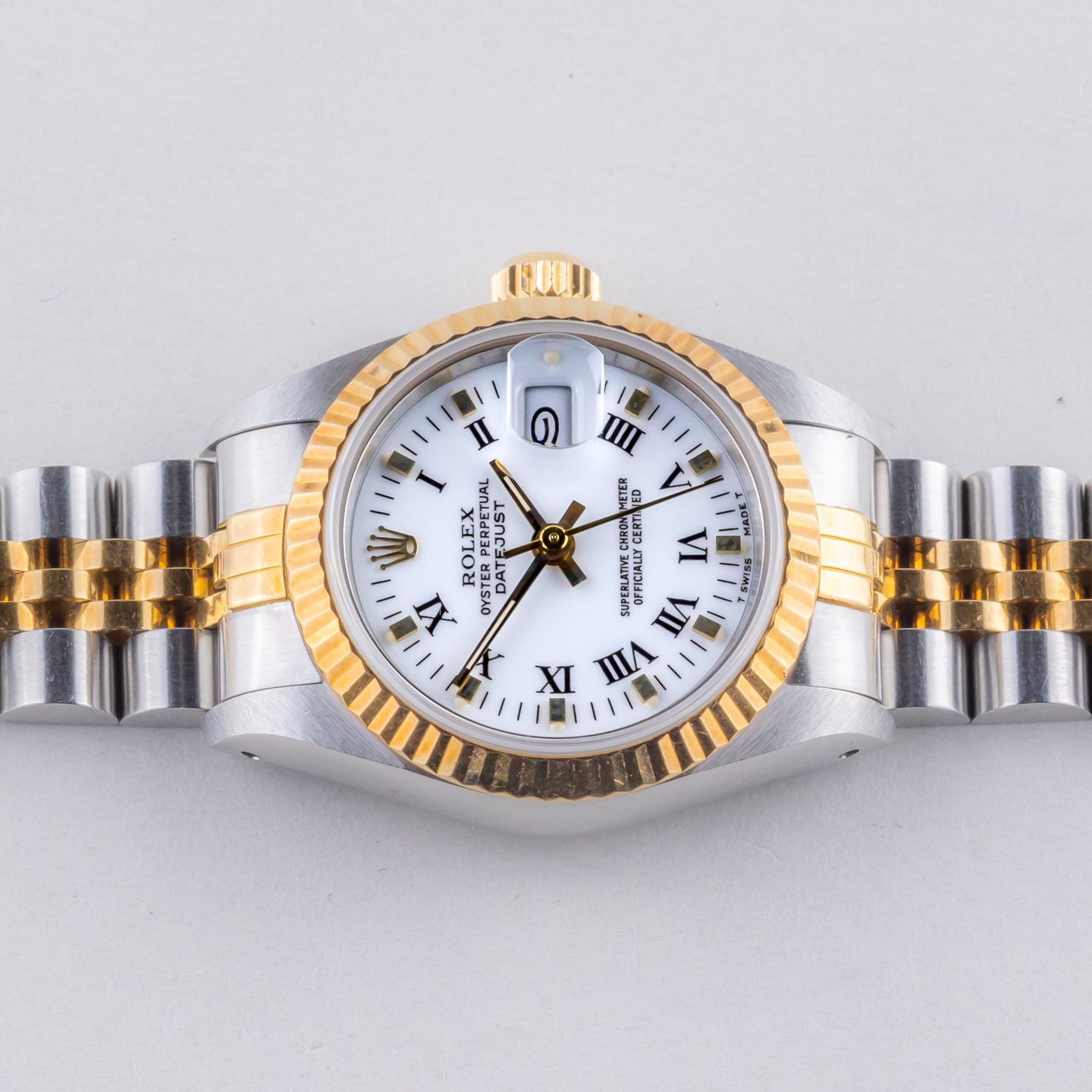 Rolex Lady-Datejust 69173 (1989) - 26mm Goud/Staal (6/8)