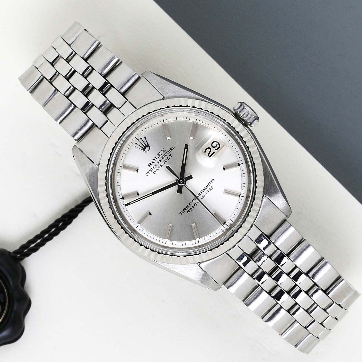 Rolex Datejust 1601 (1972) - 36mm Staal (1/8)