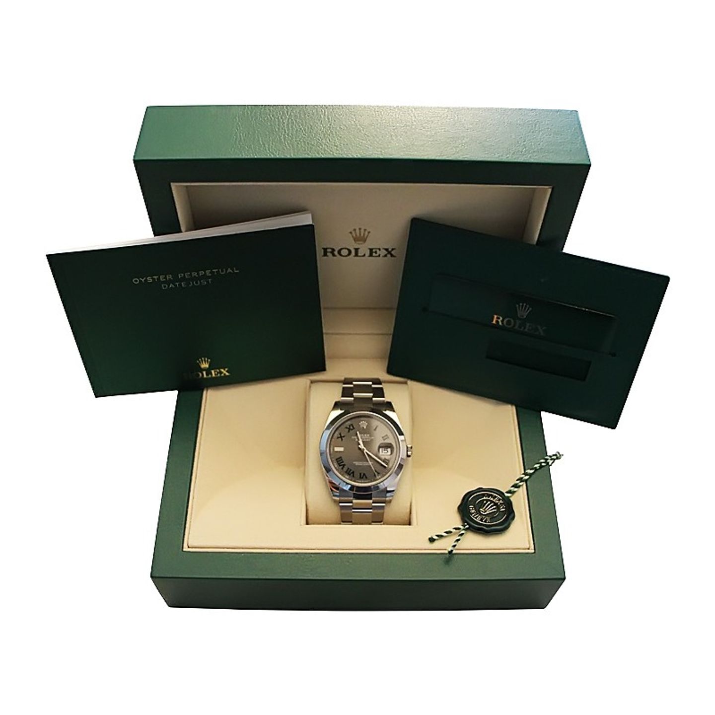 Rolex Datejust 41 126300 (2023) - Grey dial 41 mm Steel case (4/4)
