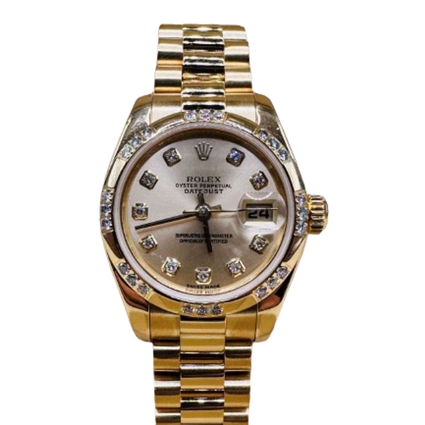 Rolex Lady-Datejust 179368 (2001) - 26 mm Yellow Gold case (1/5)