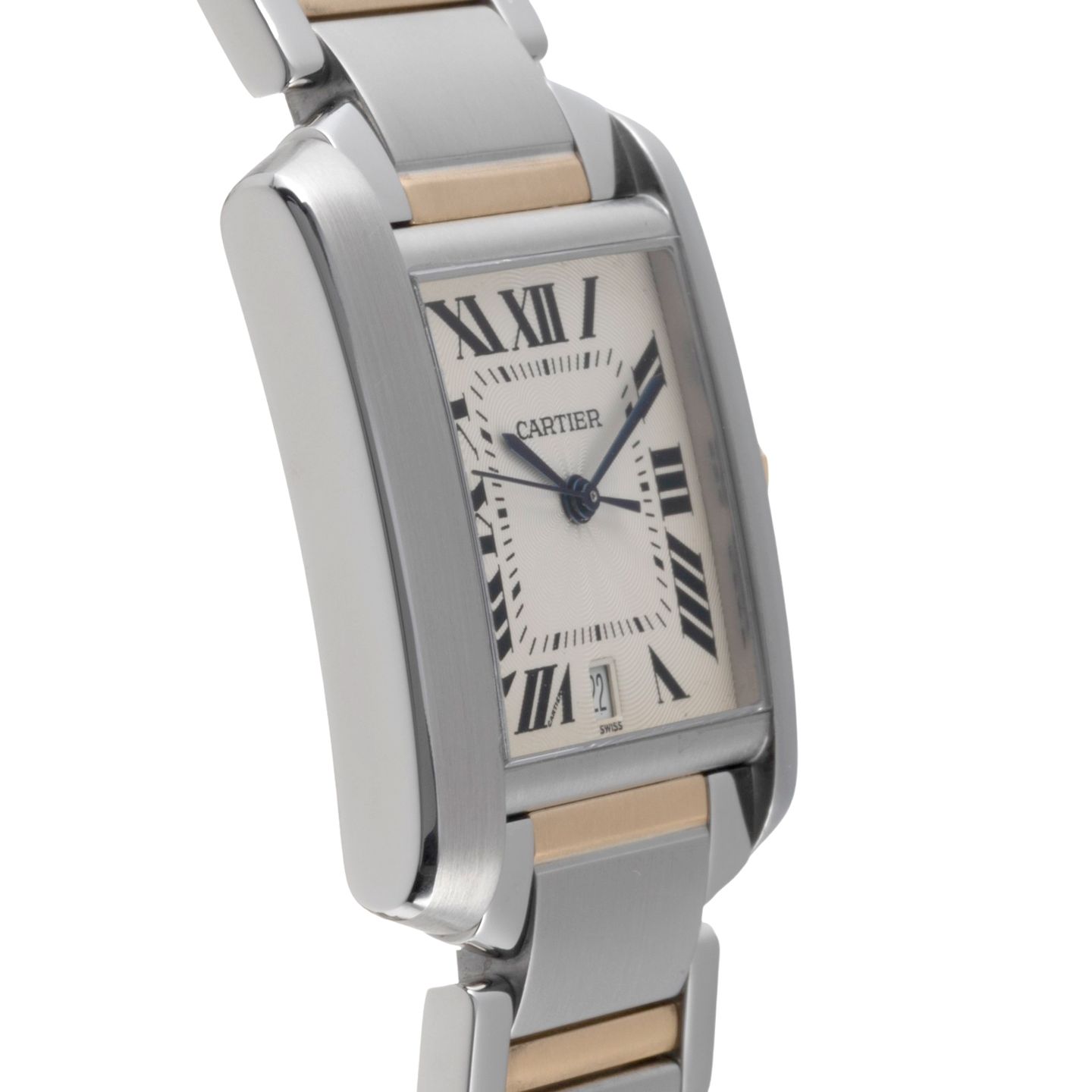 Cartier Tank Française W51005Q4 (2005) - 28 mm (7/8)