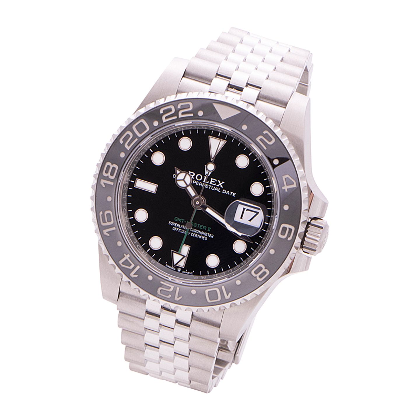 Rolex GMT-Master II 126710GRNR (2024) - Zwart wijzerplaat 40mm Staal (2/4)