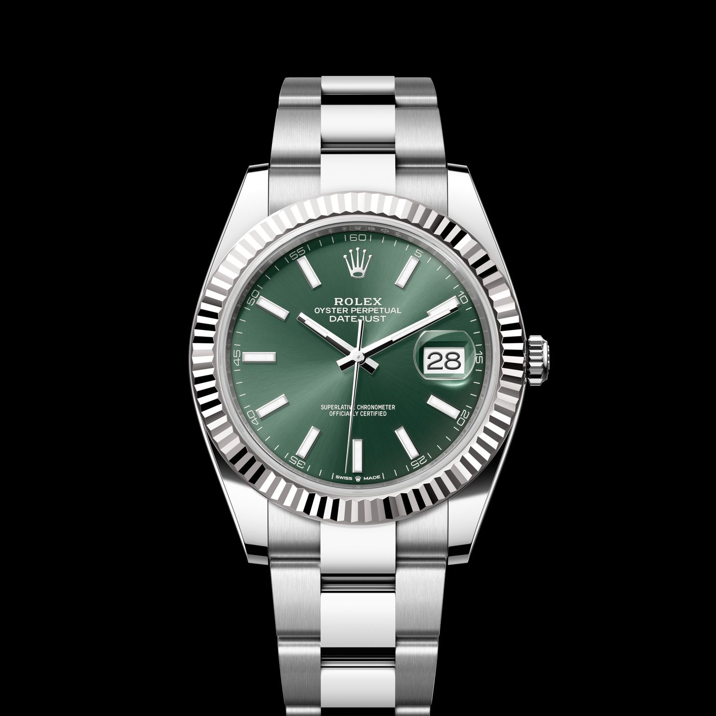Rolex Datejust 41 126334 (2023) - Green dial 41 mm Steel case (1/1)