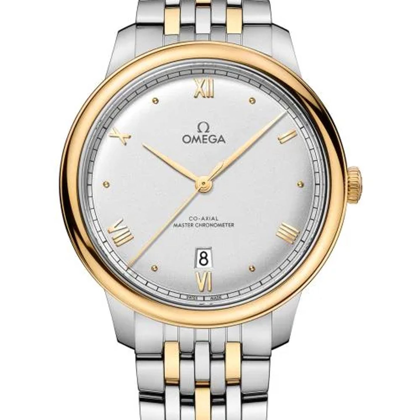 Omega De Ville 434.20.40.20.02.002 (2026) - Zilver wijzerplaat 40mm Goud/Staal (1/1)