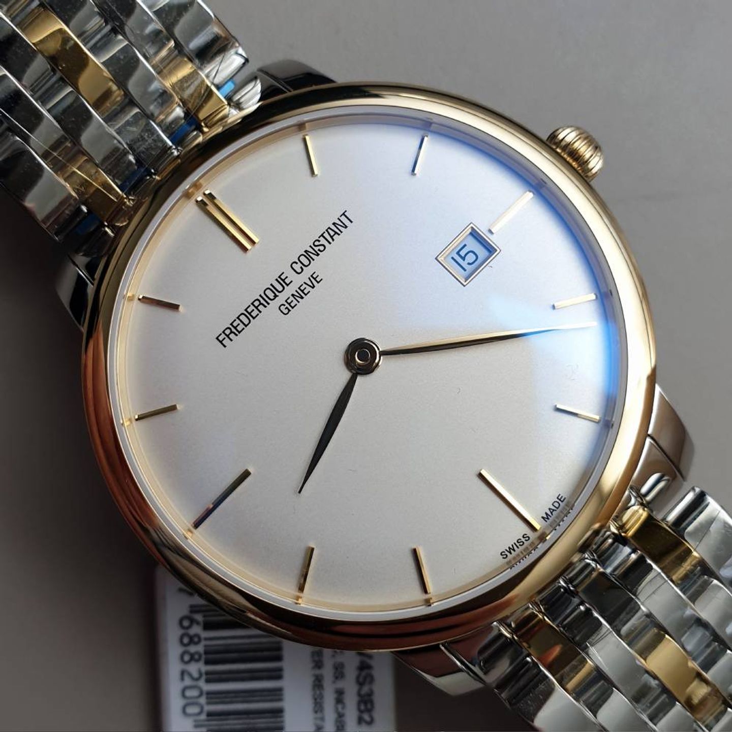 Frederique Constant Slimline Automatic FC-306V4S3B2 (2025) - Silver dial 40 mm Steel case (1/8)