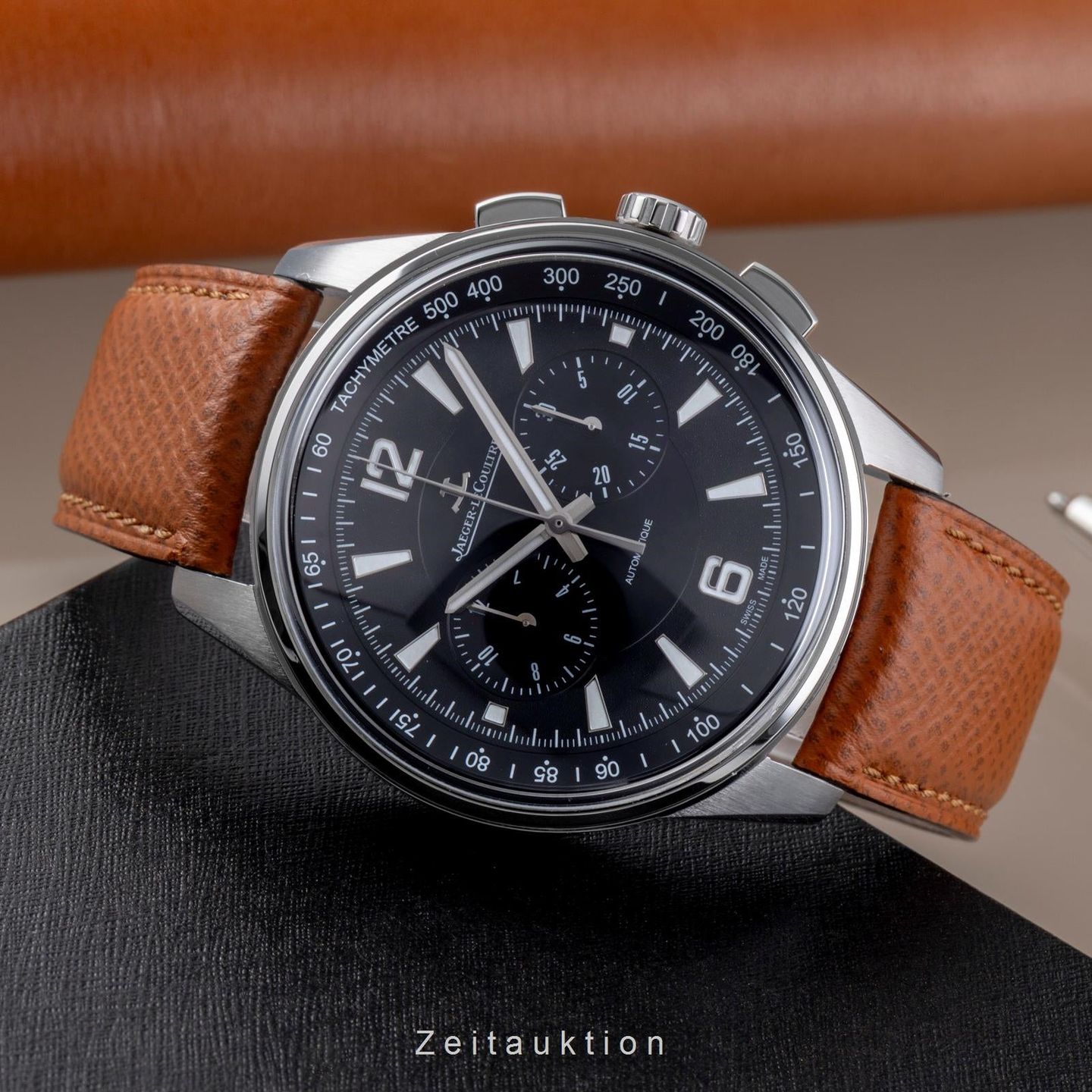 Jaeger-LeCoultre Polaris Q9028471 (Unknown (random serial)) - Black dial 42 mm Steel case (2/8)