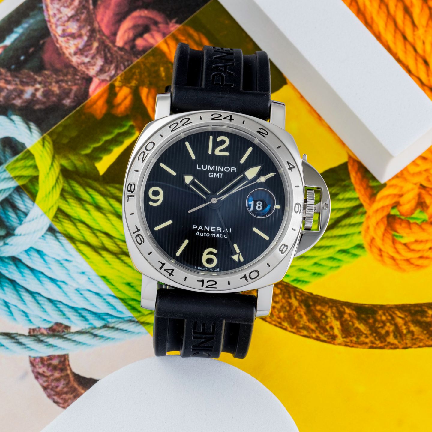 Panerai Special Editions PAM00029 (2010) - Black dial 44 mm Steel case (1/8)