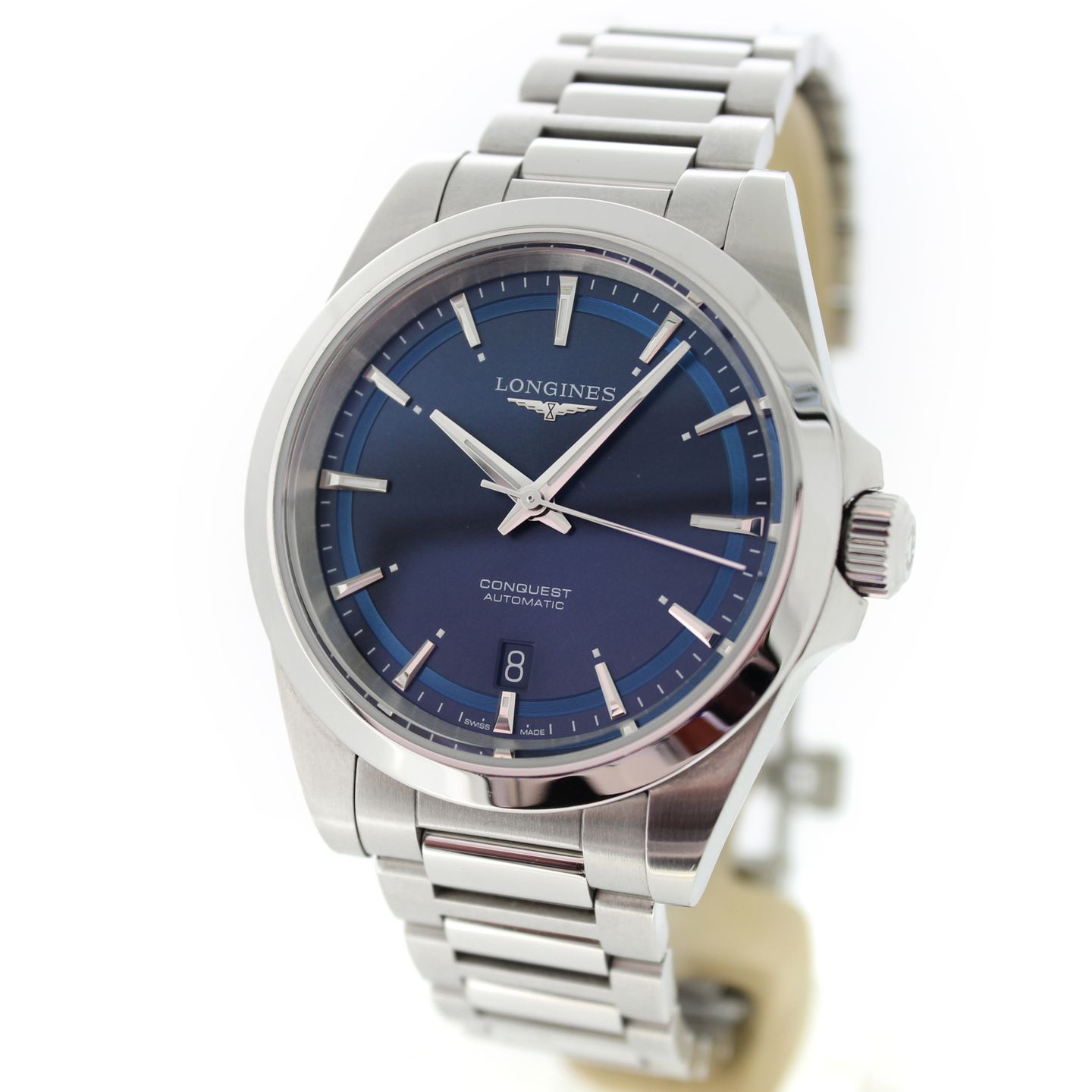 Longines Conquest L37204926 (2025) - Blue dial 38 mm Steel case (1/7)