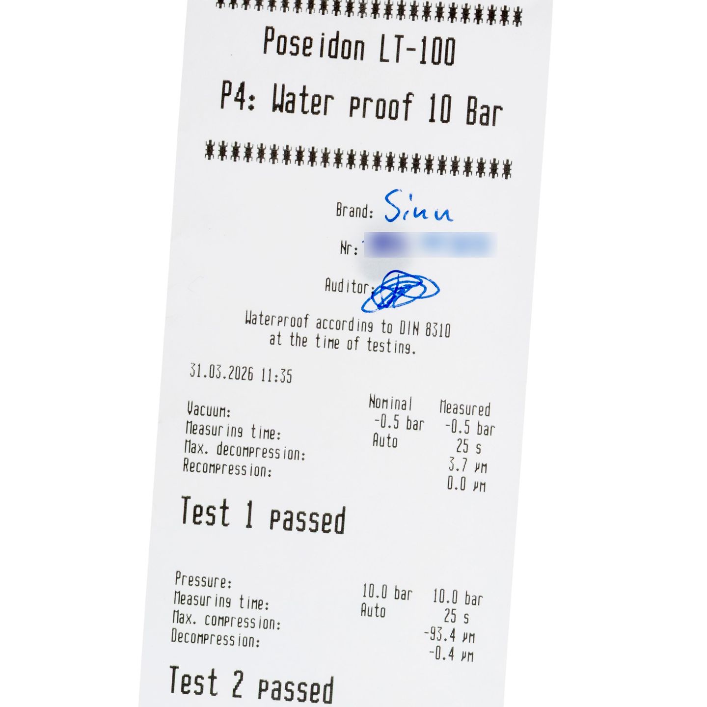 Sinn 157 157.020 - (5/8)