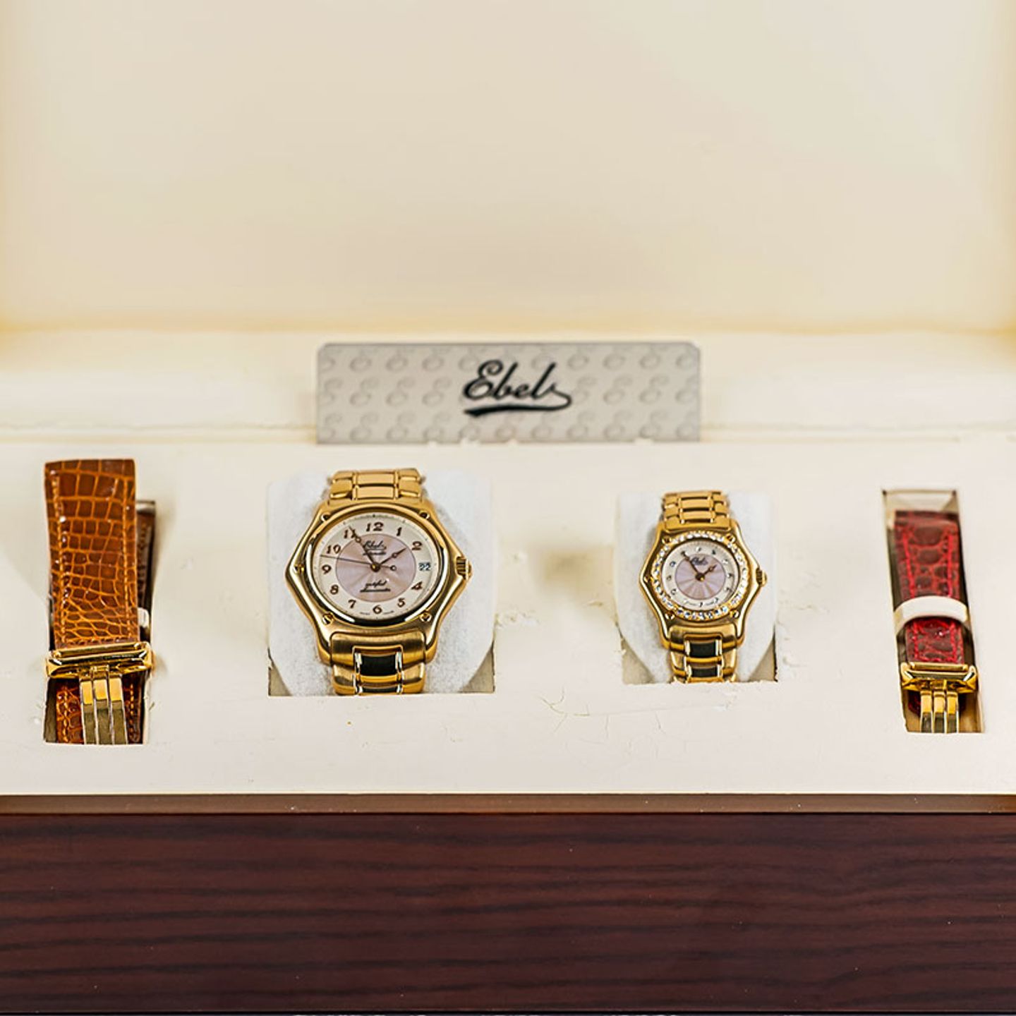 Ebel 1911 Unknown (1996) - Multi-colour dial Unknown Rose Gold case (5/5)
