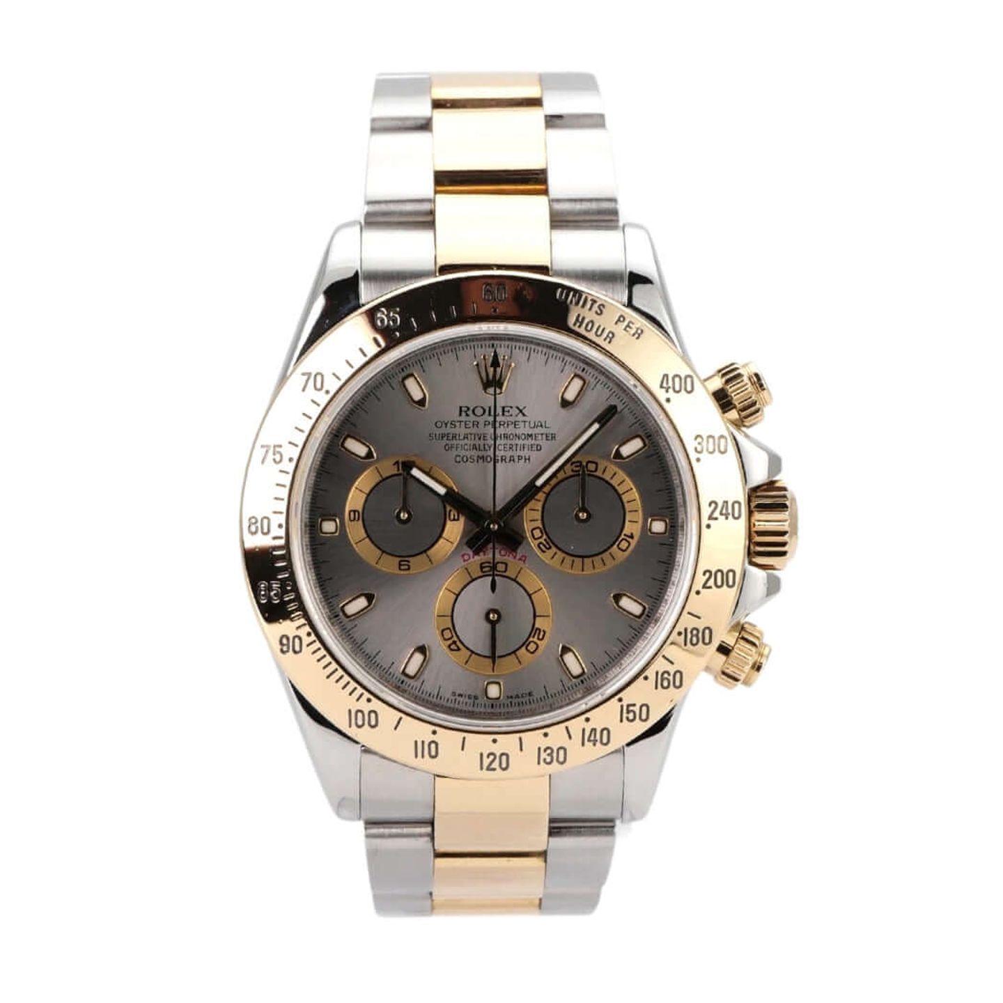 Rolex Daytona 116523 (2007) - 40mm Goud/Staal (2/8)